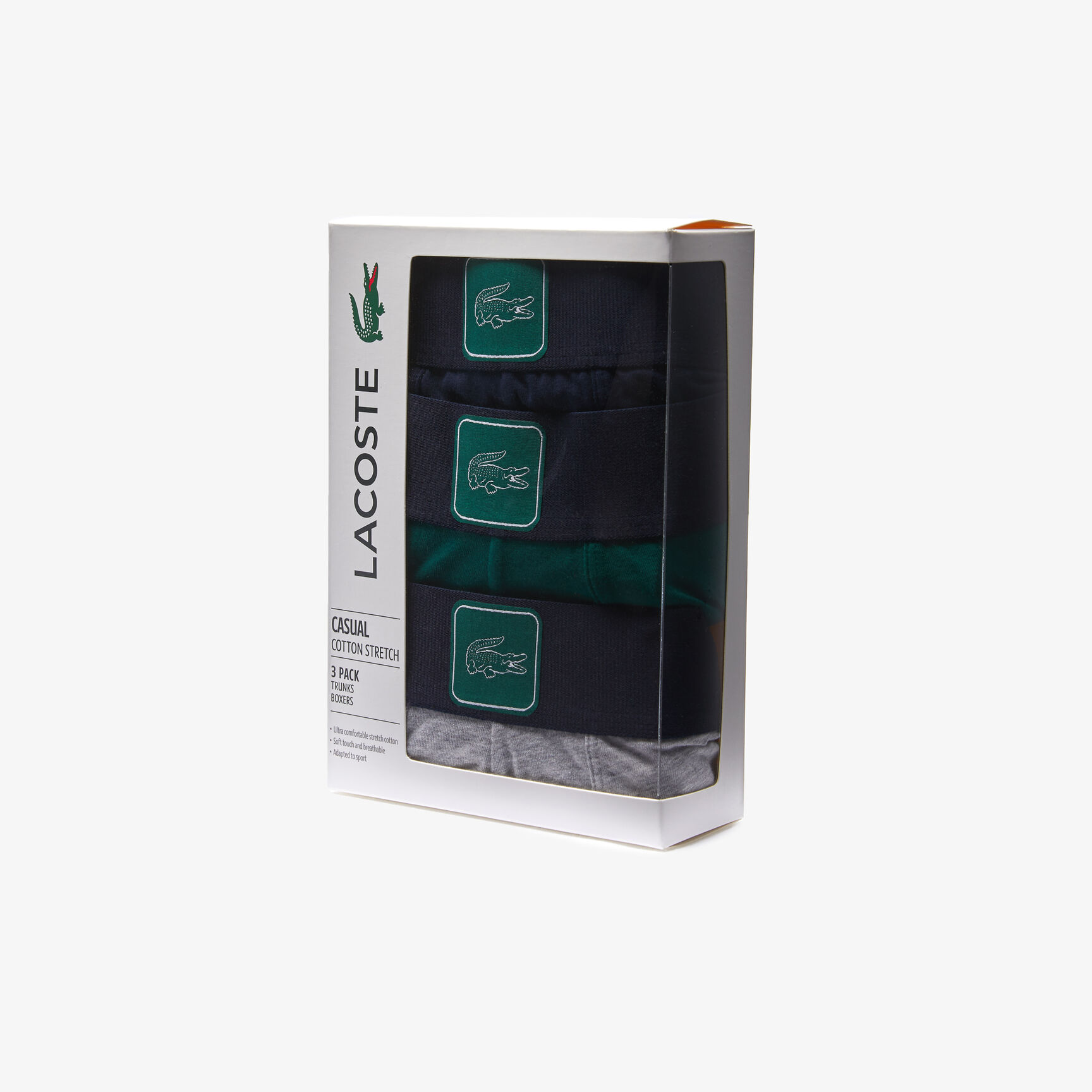 Men’s Stretch Cotton Trunk 3-Pack Men’s Stretch Cotton Trunk 3-Pack