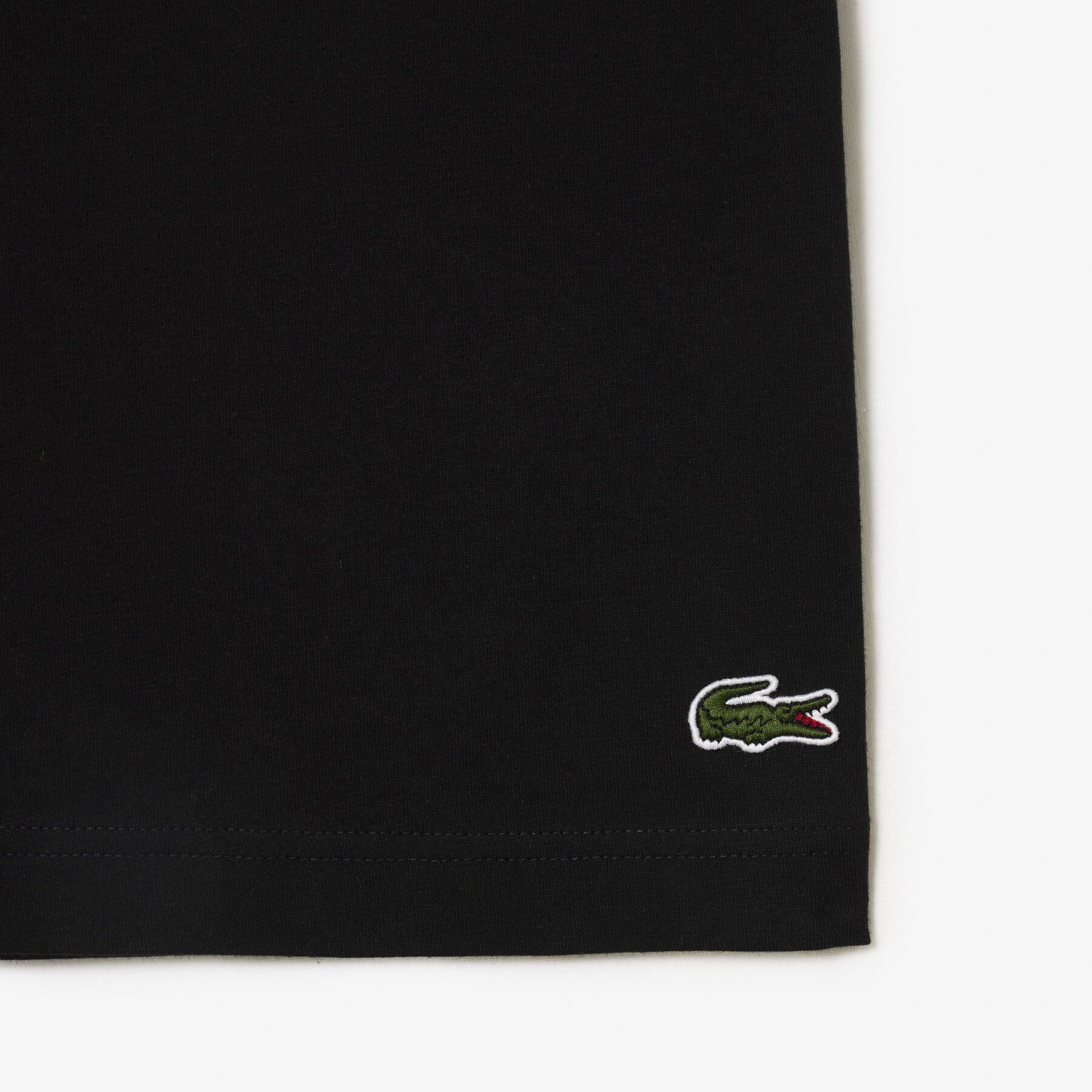 Signature Print Cotton T-shirt lacoste signature print cotton t shirt