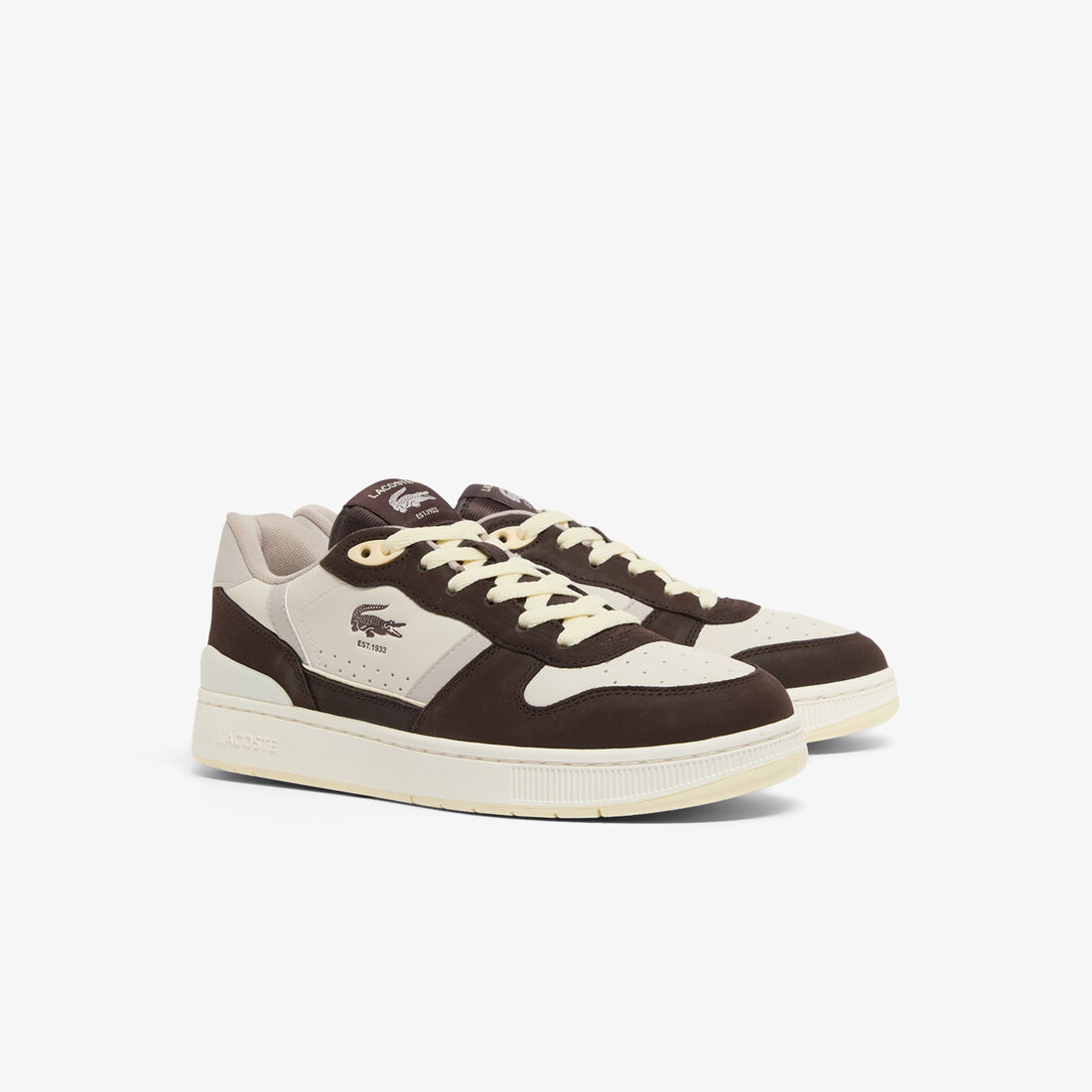 حذاء رياضي رجالي من الجلد بتصميم مشبك على شكل حرف T حذاء رياضي رجالي من الجلد بتصميم مشبك على شكل حرف T