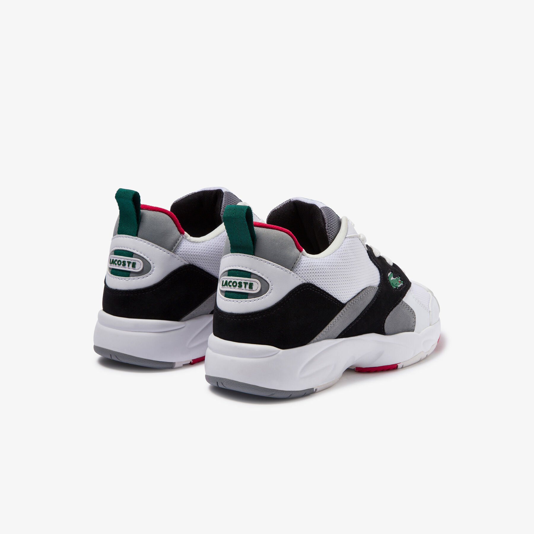 Men's Storm 96 Textile and Synthetic Trainers lacoste men s storm 96 textile and synthetic trainers