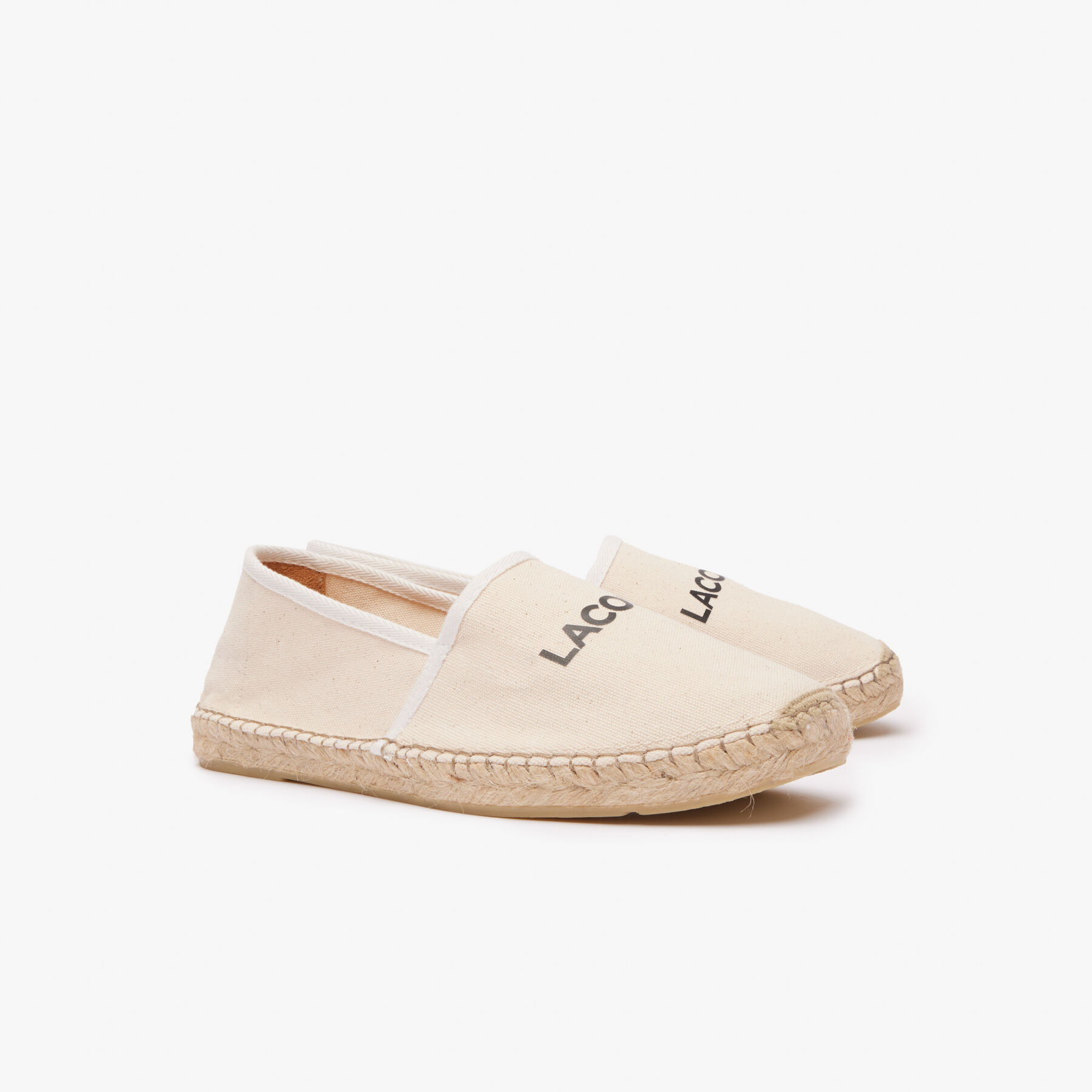 Men's Uhabia Branded Espadrilles lacoste men s uhabia branded espadrilles