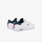 Men's Powercourt Leather Tricolour Trainers lacoste men s powercourt leather tricolour trainers