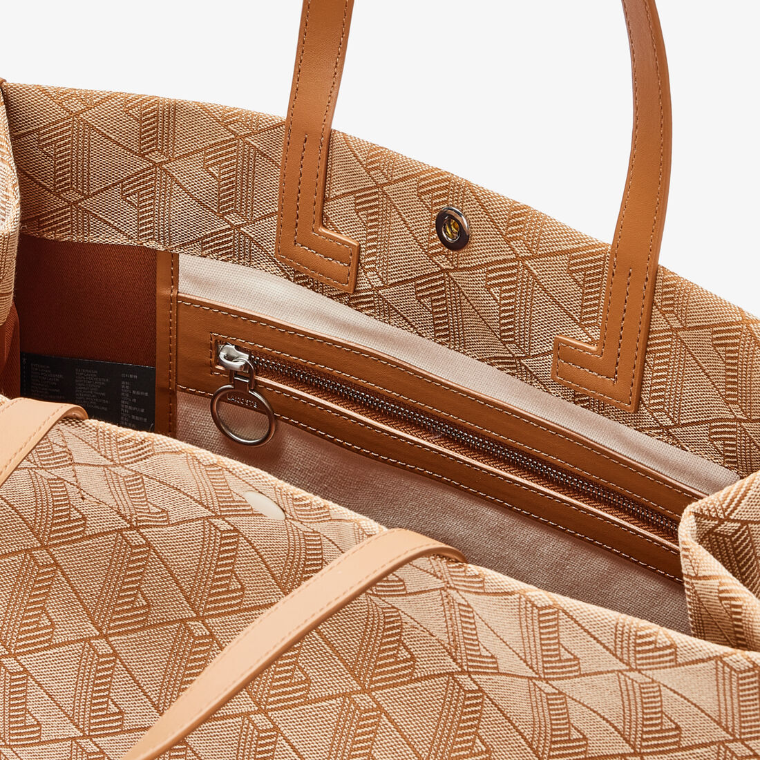 Large Heritage Print Jacquard Tote Large Heritage Print Jacquard Tote