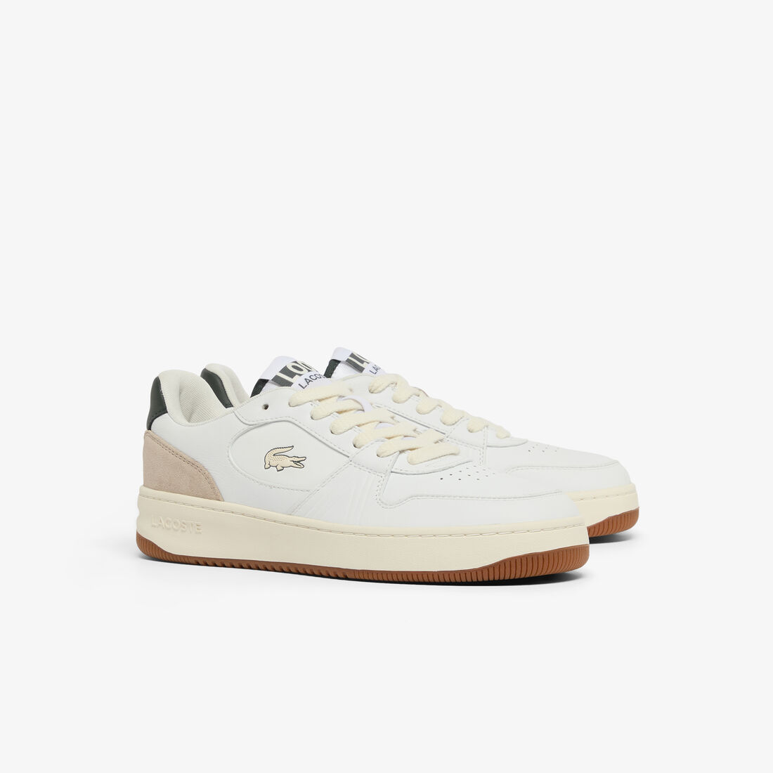 Men's L001 Set Leather Sneakers لاكوست men s l001 set leather sneakers