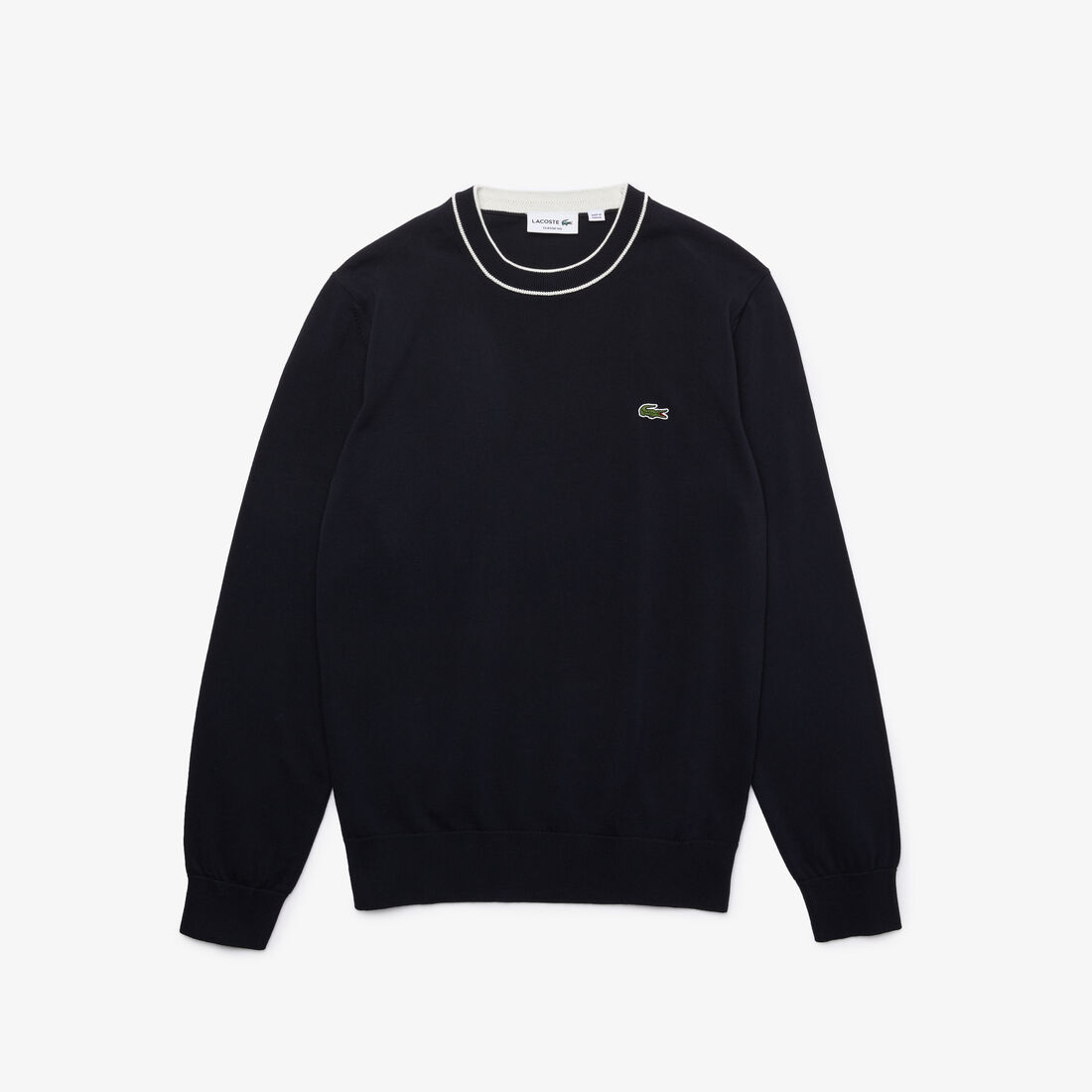 كنزة رجالية من القطن العضوي برقبة دائرية كنزة رجالية من القطن العضوي برقبة دائرية