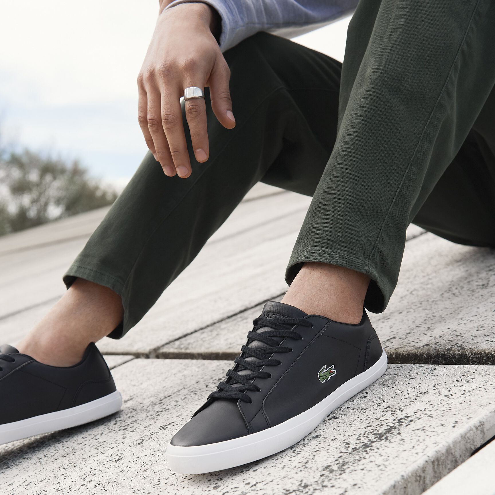 Men's Lerond Leather Trainers Men's Lerond Leather Trainers