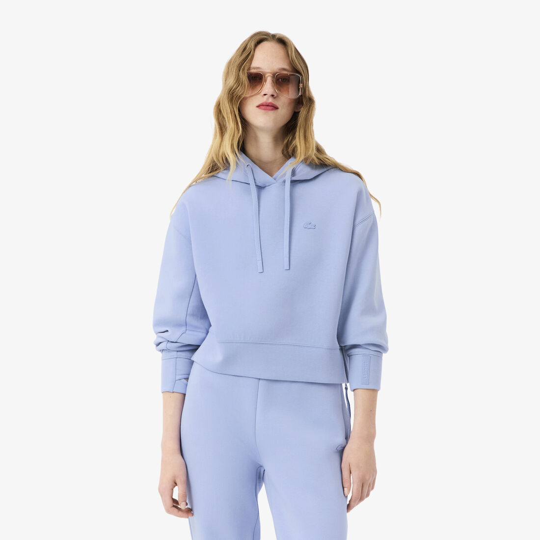 Short Cut Cotton Hoodie