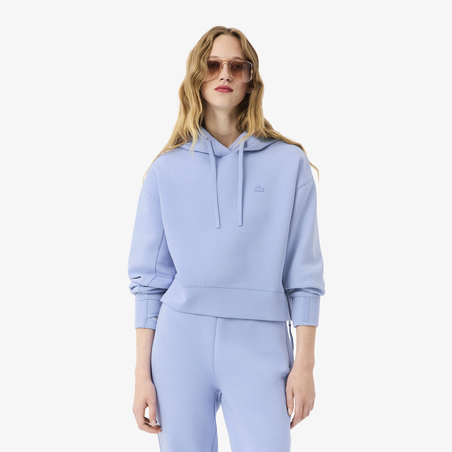 Short Cut Cotton Hoodie