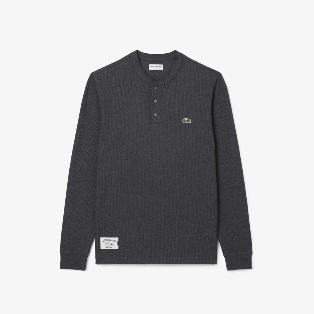 Long Sleeved Waffle Knit تيشيرت Long Sleeved Waffle Knit T-shirt - TH0035-00-050