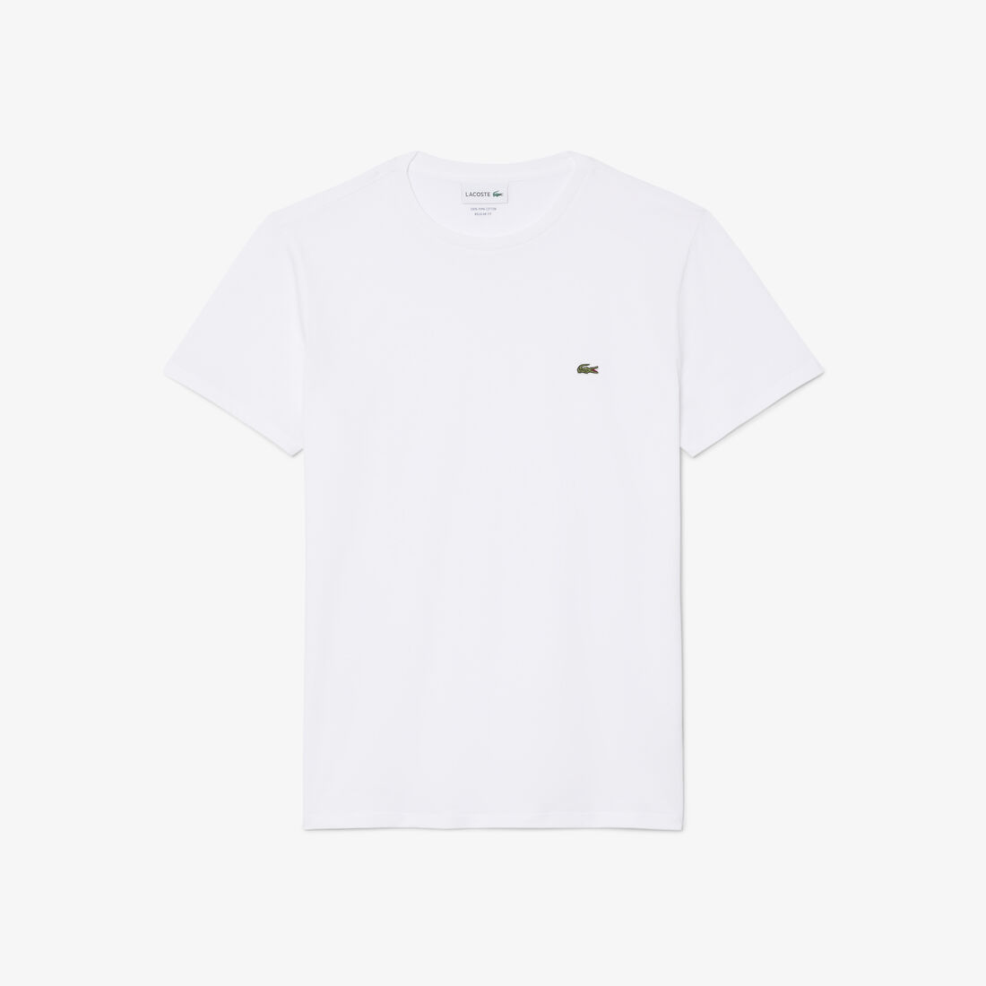 lacoste cotton pima t shirt