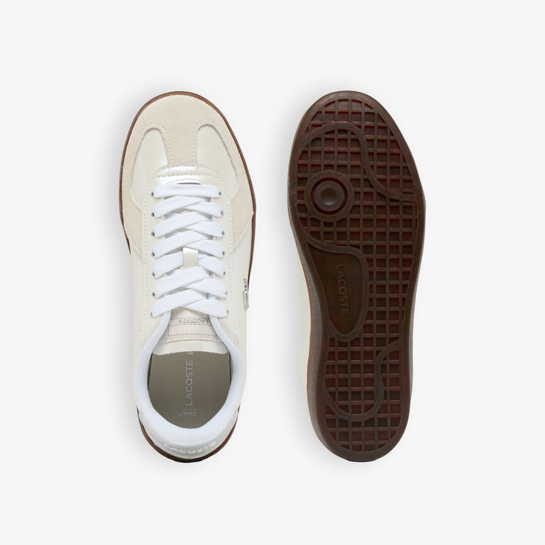 lacoste women s baseshot pro leather sneakers