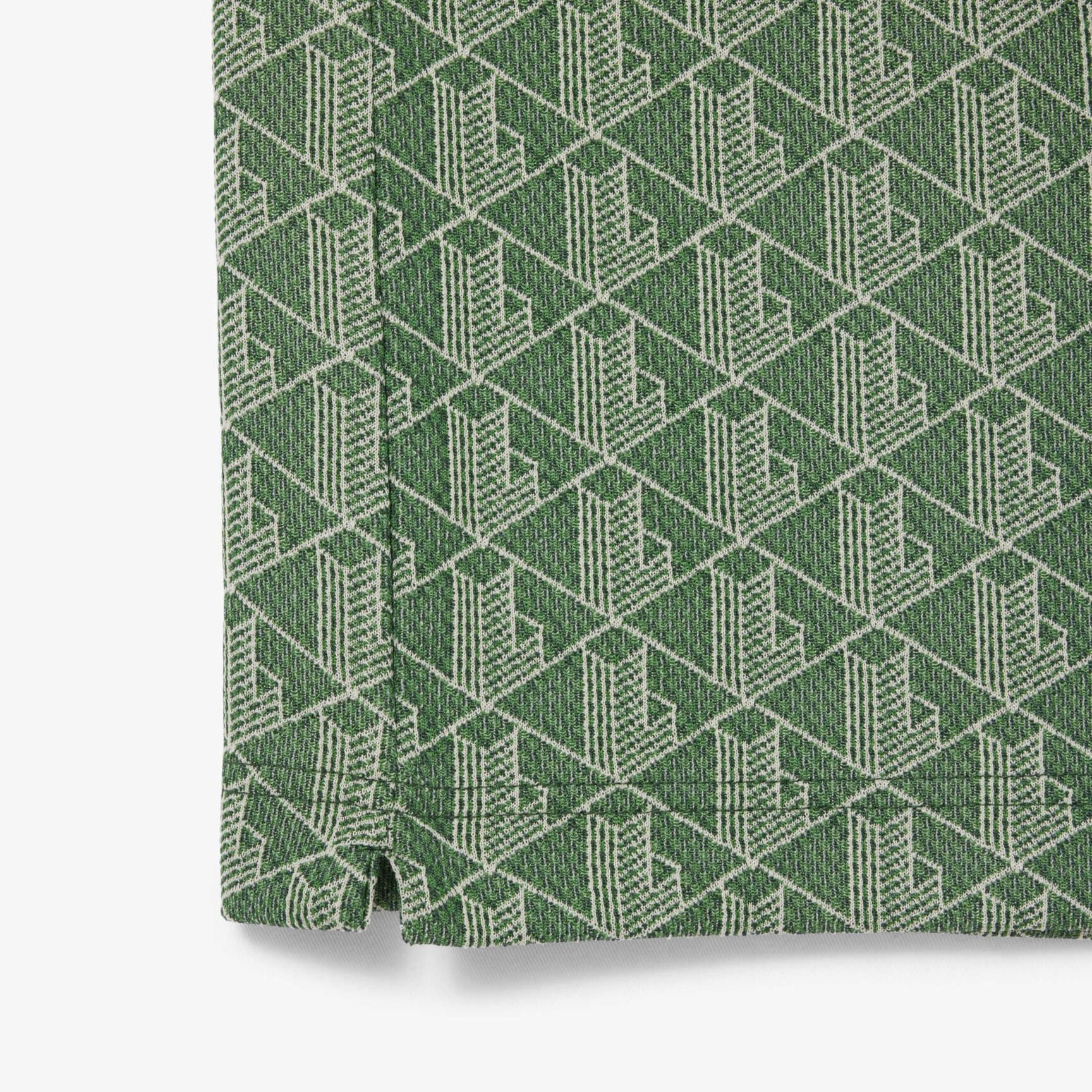 Classic Fit Monogram Jacquard Polo Shirt Classic Fit Monogram Jacquard Polo Shirt