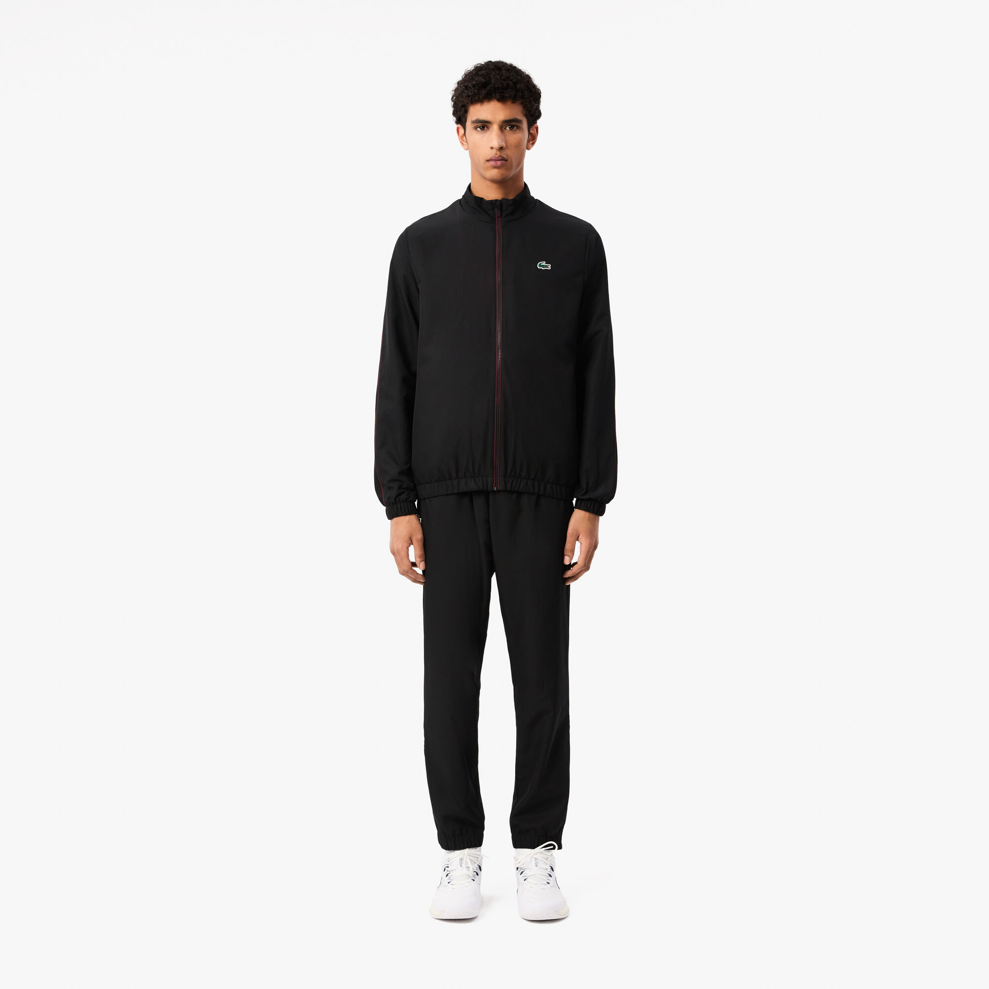 Lacoste taffeta tracksuit new arrivals