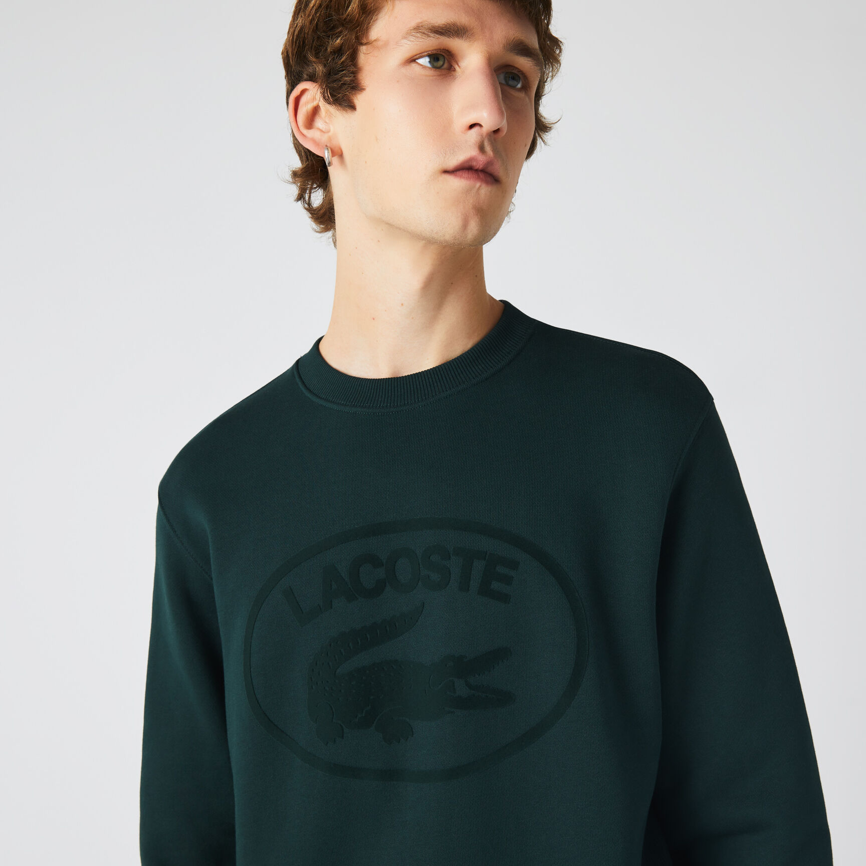 Men's Lacoste Relaxed Fit Organic Cotton Sweatshirt