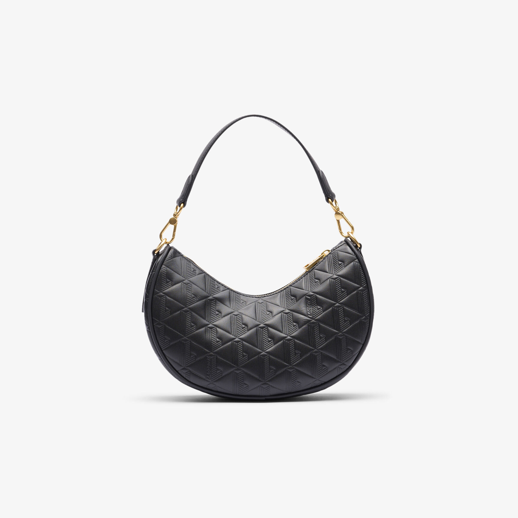 Maheki Embossed Leather Half Moon Purse Maheki Embossed Leather Half Moon Purse