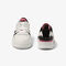women s lacoste l001 leather heel pop trainers