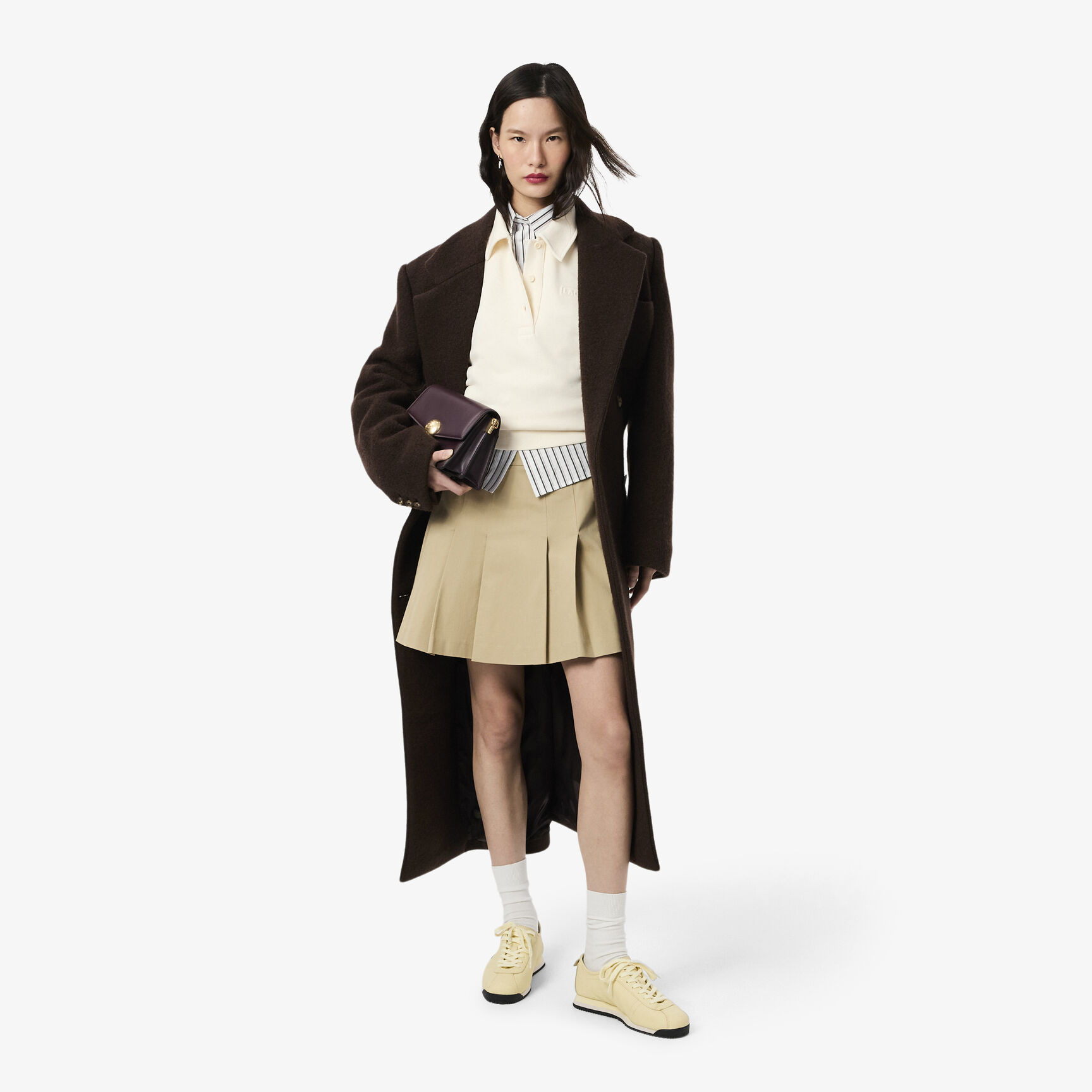 قميص بوبلين قطني كبير الحجم