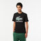 Signature Print Cotton T-shirt lacoste signature print cotton t shirt