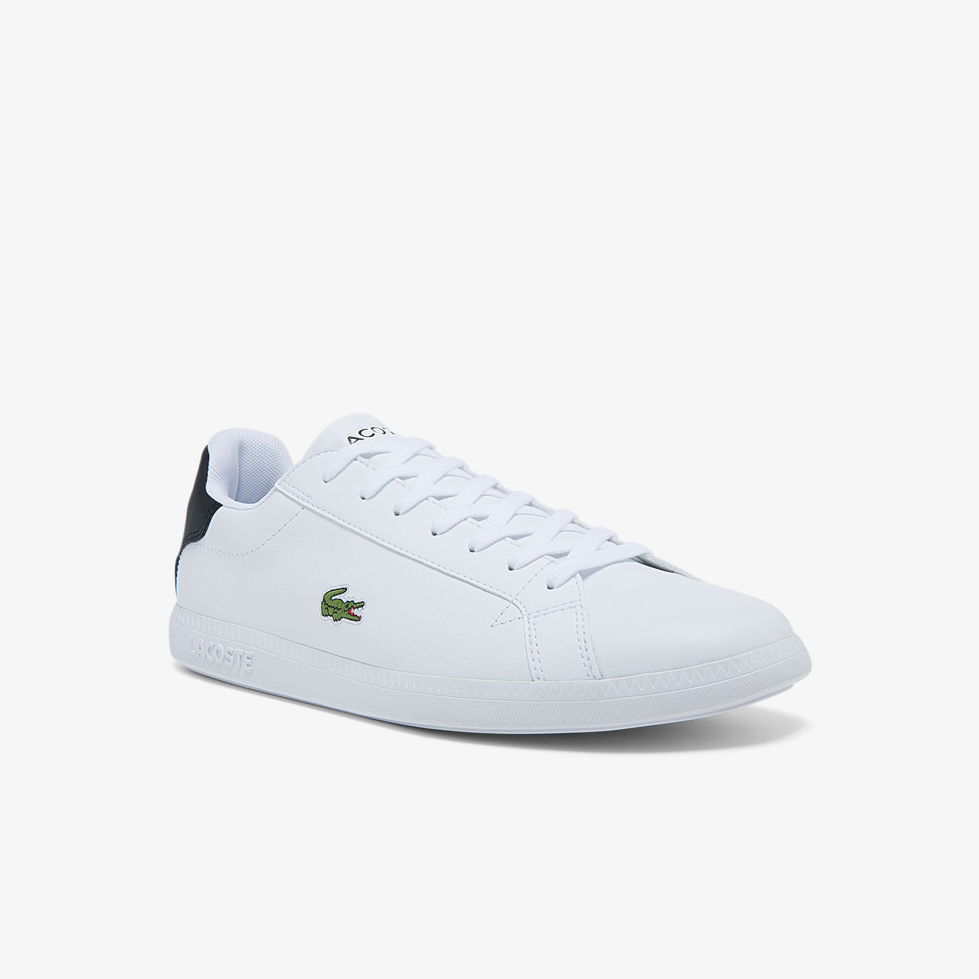 Buy Men s Graduate Leather and Synthetic Sneakers Lacoste SA