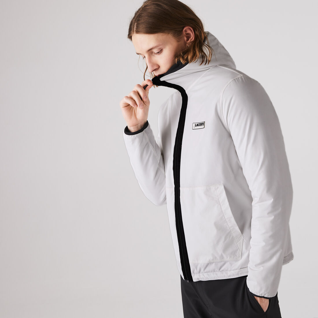 سويت شيرت مبطن يمكن لبسه على الوجهين للرجال سويت شيرت مبطن يمكن لبسه على الوجهين للرجال