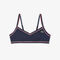 lacoste trim accent swim top