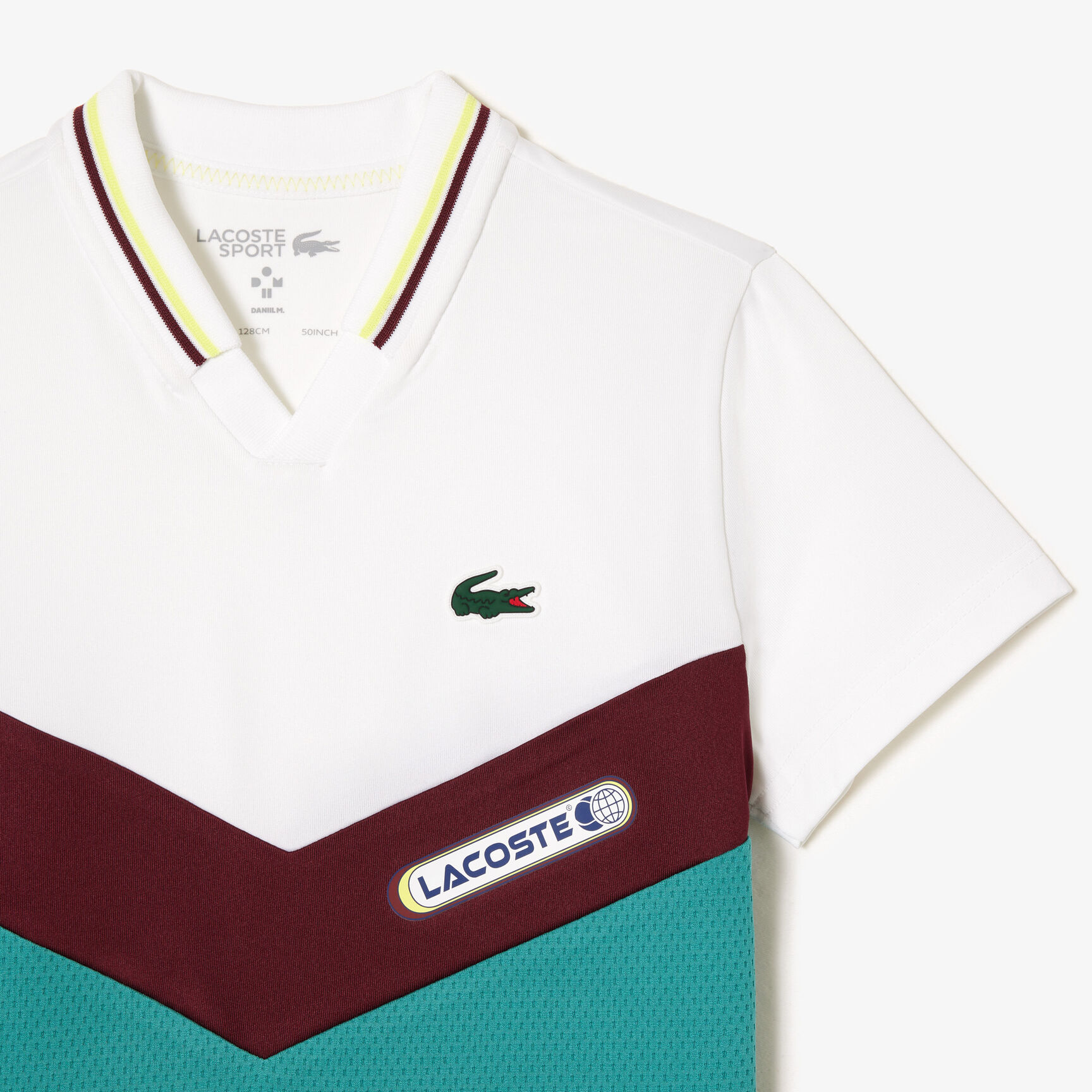 Lacoste Tennis x Daniil Medvedev Jersey Polo Shirt Lacoste Tennis x Daniil Medvedev Jersey Polo Shirt