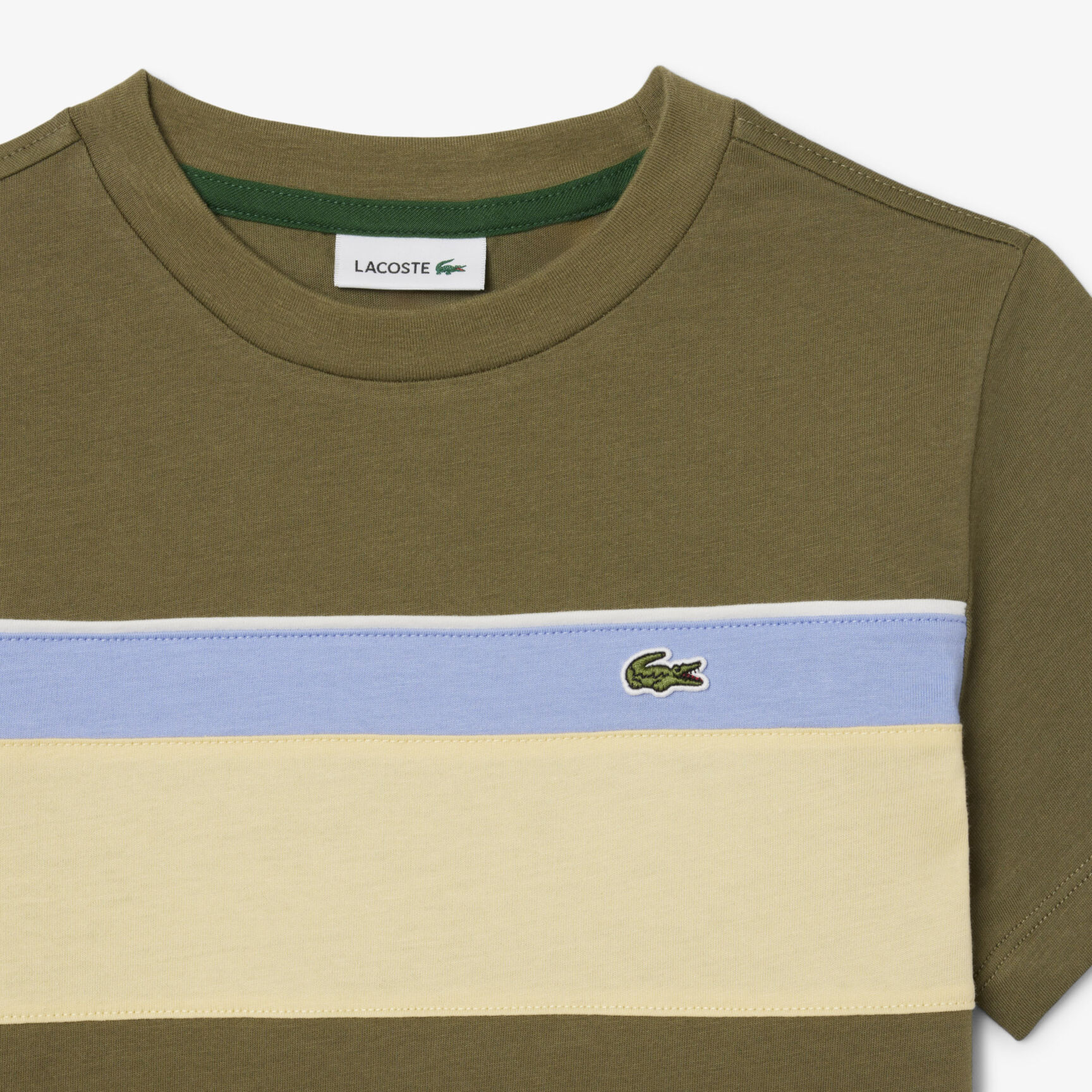 Cotton Colour-Block T-shirt