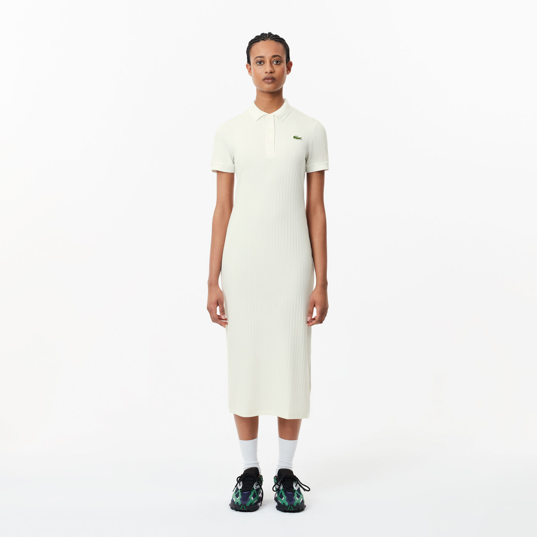 Women’s Lacoste Polo-Style Midi Dress Women’s Lacoste Polo-Style Midi Dress