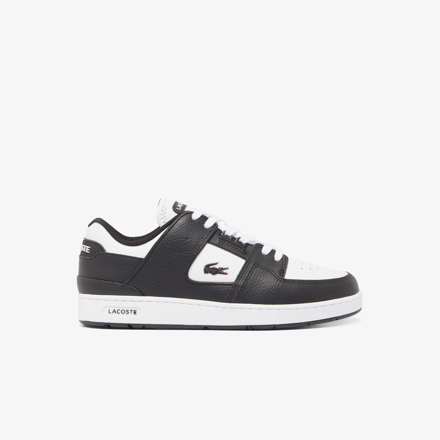 Men's Court Cage Leather Sneakers حذاء سنيكرز رجالي كورت كيج من الجلد - 48SMA0016-312