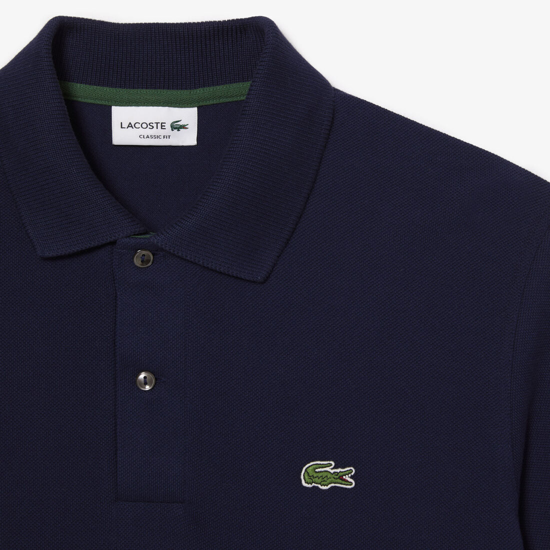 Men's Lacoste Classic Fit L.12.21 Organic Cotton Pique Polo Shirt Men's Lacoste Classic Fit L.12.21 Organic Cotton Pique Polo Shirt