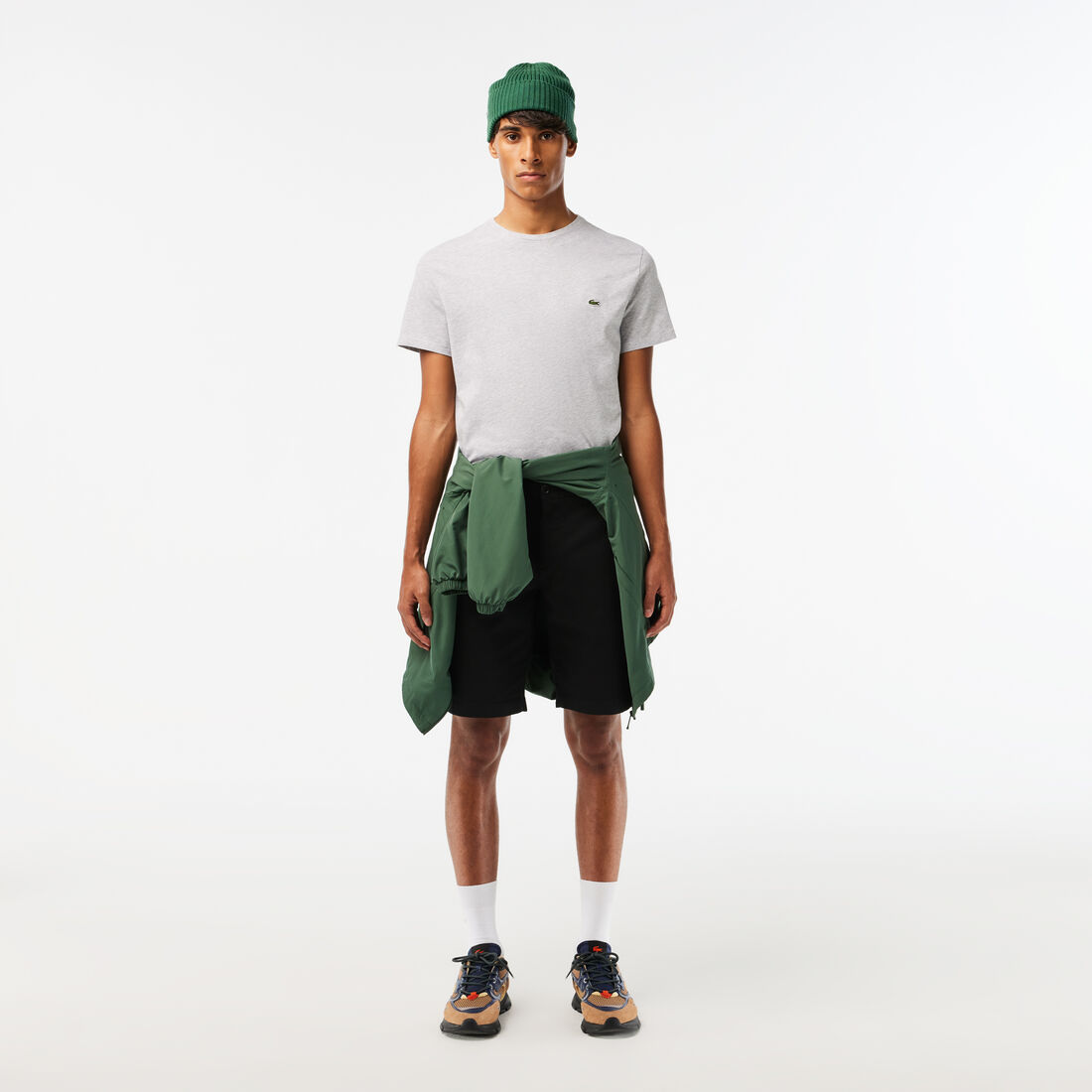 جاكيت لاكوست بنمط فيست مبطن مقاوم للماء للرجال جاكيت لاكوست بنمط فيست مبطن مقاوم للماء للرجال