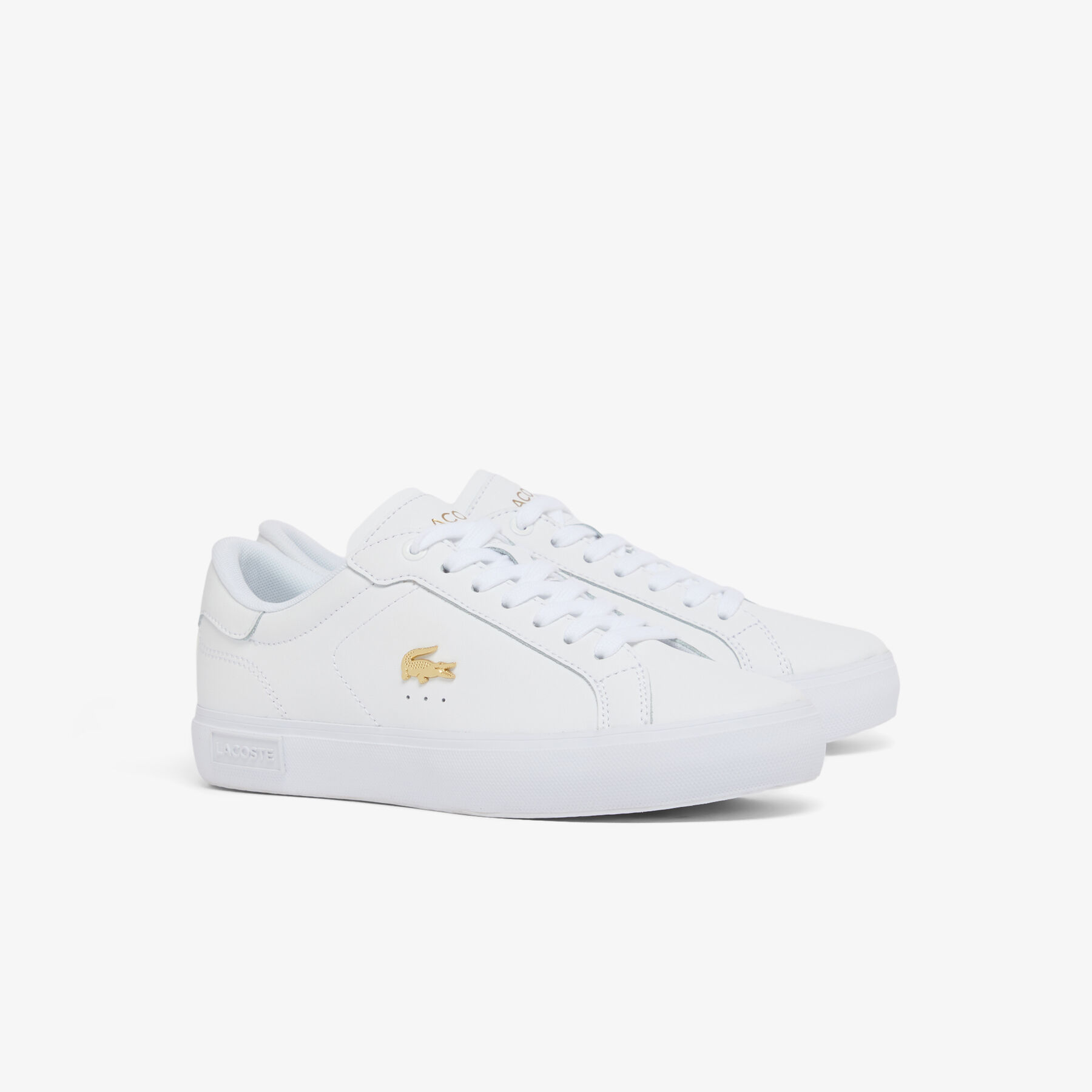 lacoste women s powercourt leather sneakers