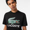 Signature Print Cotton T-shirt lacoste signature print cotton t shirt