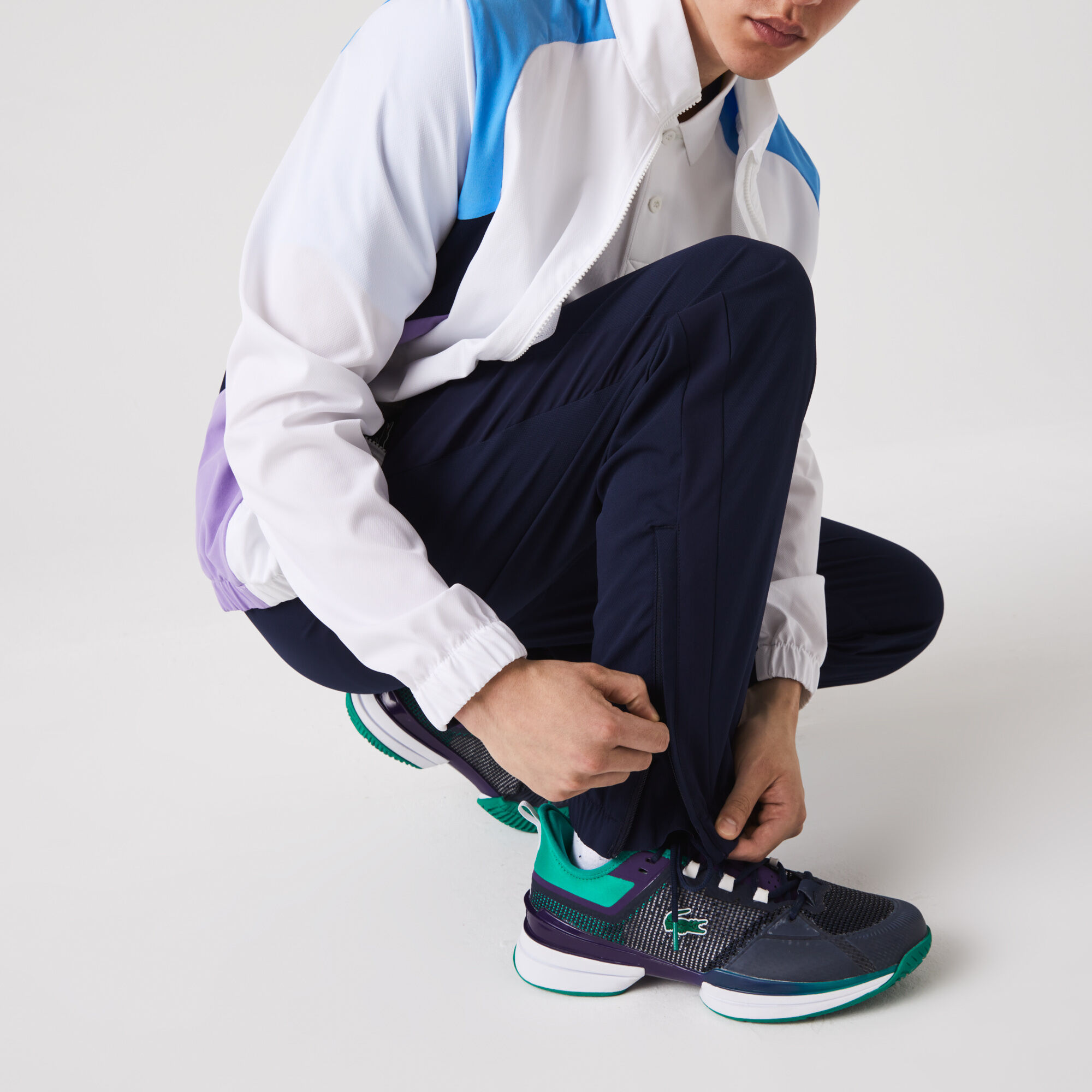 Lacoste sport tennis colorblock tracksuit outlet