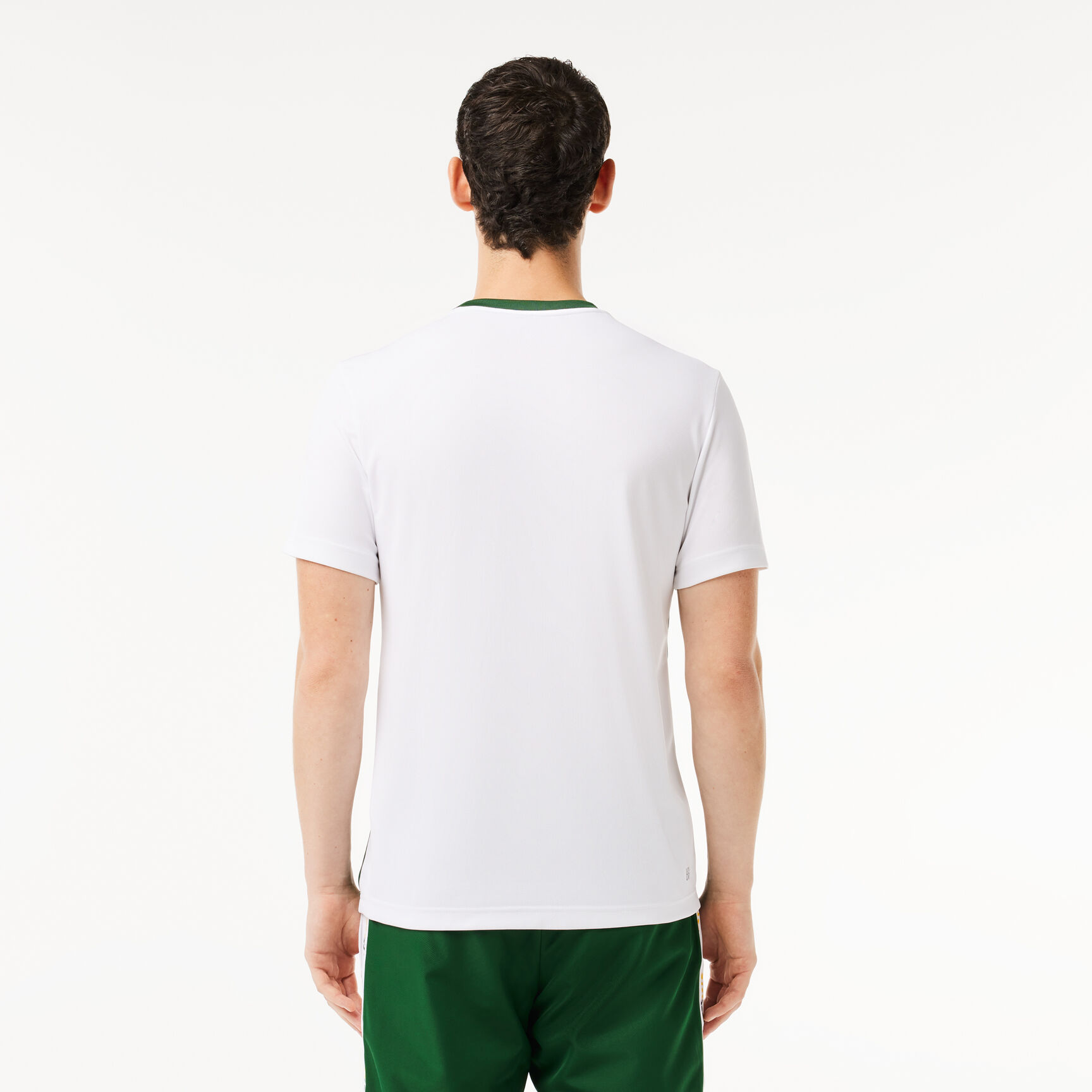 Ultra-Dry Logo Stripe Pique Tennis T-shirt