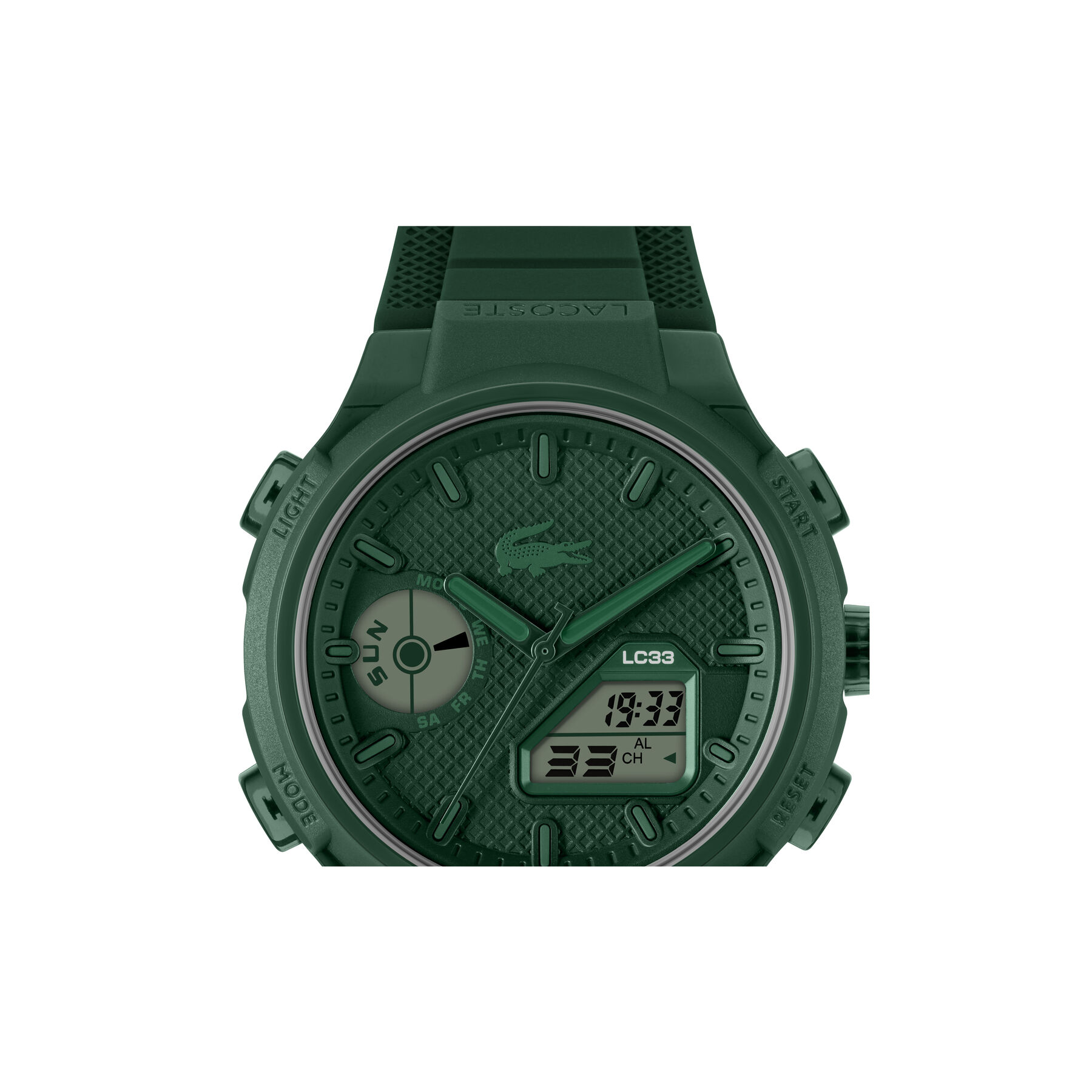 Lacoste Mens Green Dial Watch Lacoste Mens Green Dial Watch