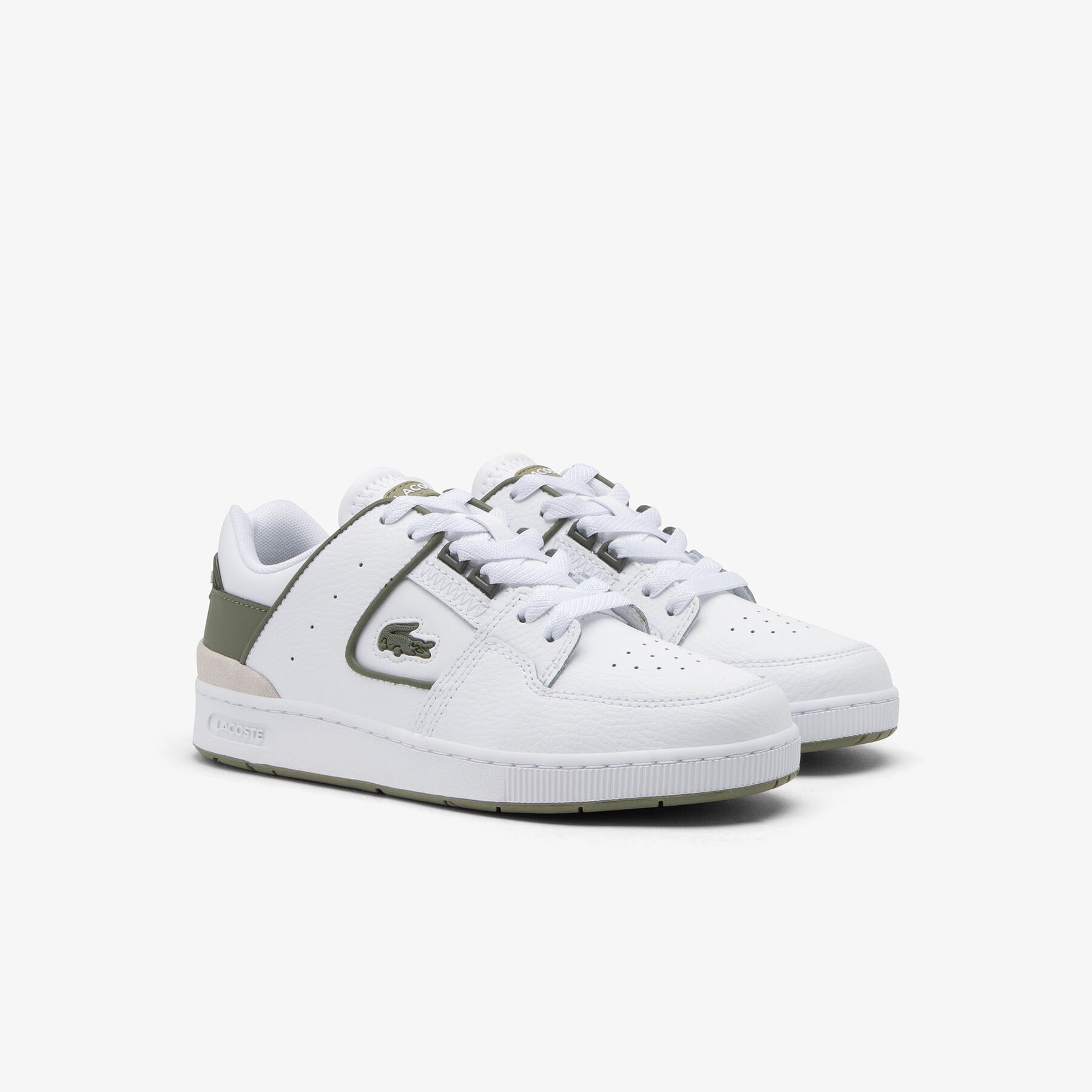 نسائي كورت كيج جلد سنيكرز Women's Court Cage Leather Sneakers - 50SFA0066-2H4