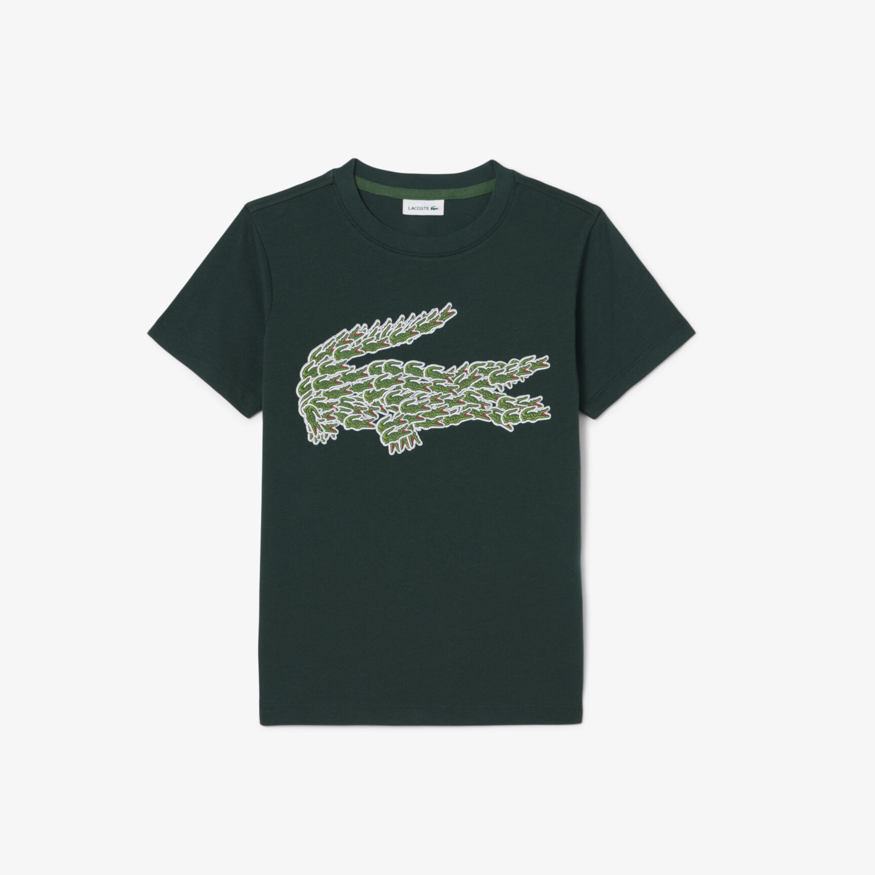 Crocodile Print Cotton T-shirt Crocodile Print Cotton T-shirt