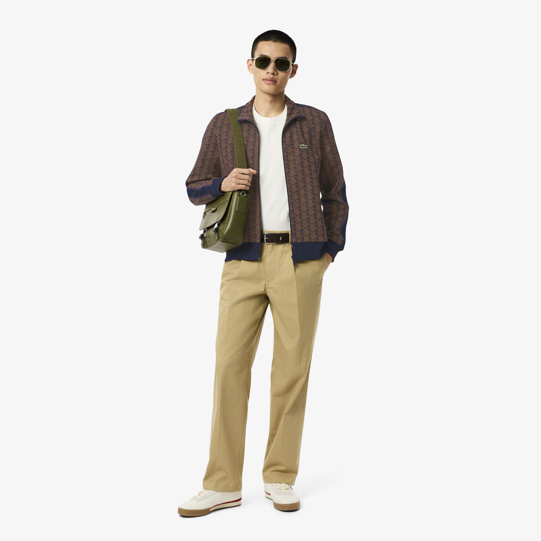 Paris Zip-Up Jacquard Track Jacket