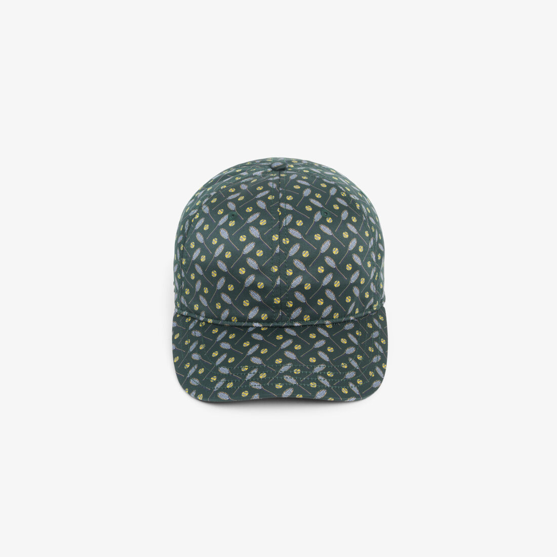lacoste tie accent satin cap