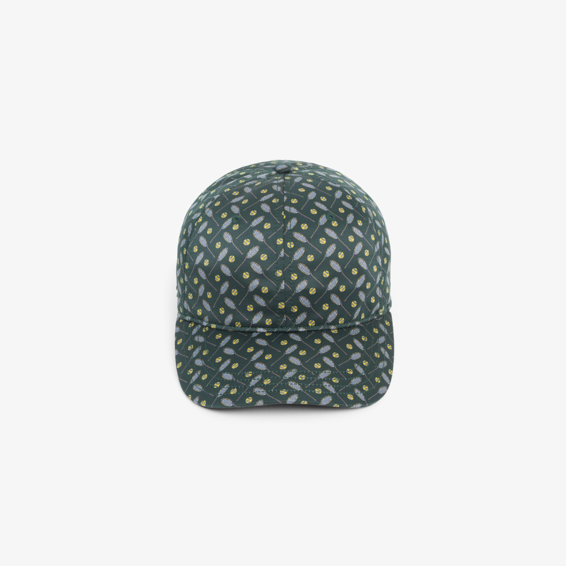lacoste tie accent satin cap