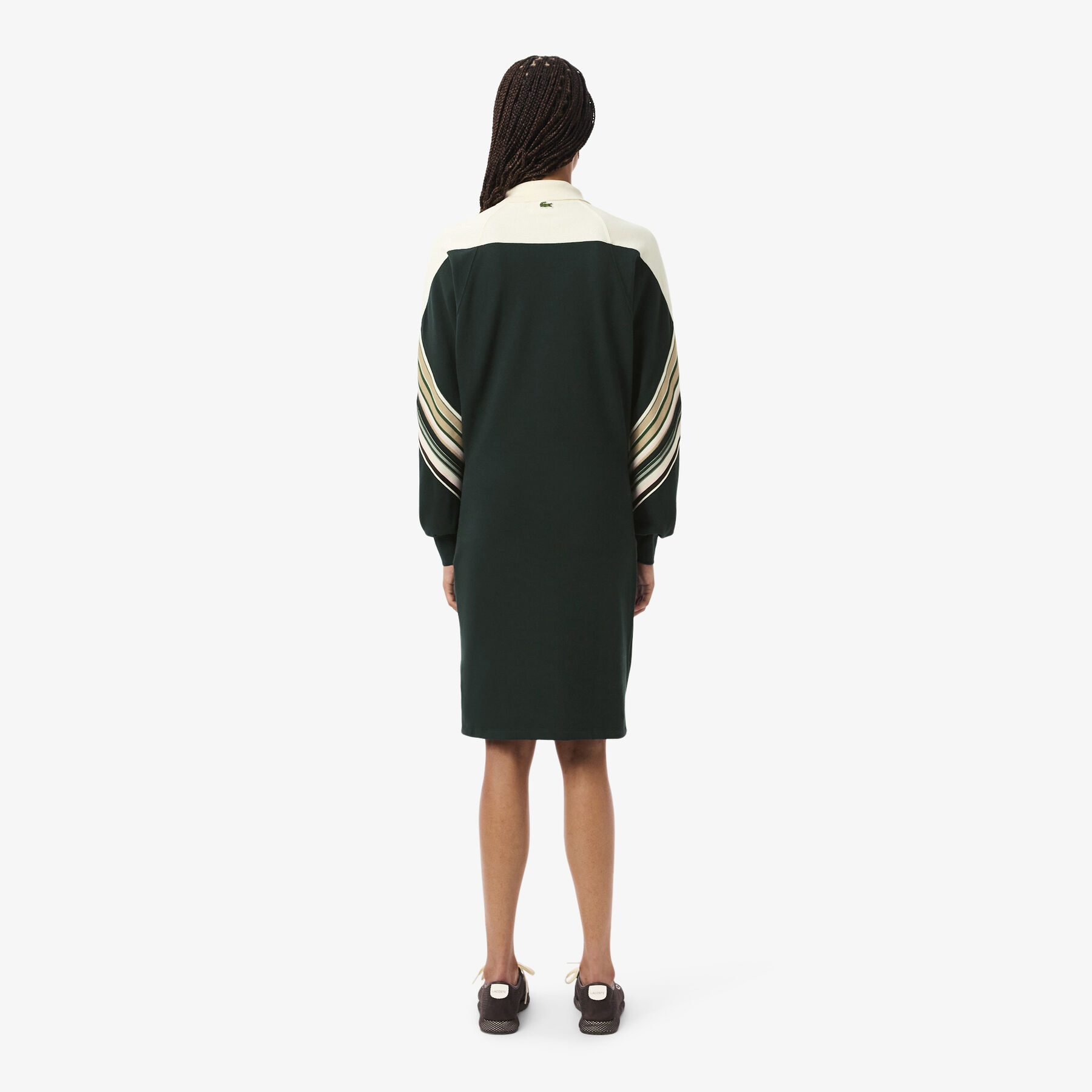 lacoste slim fit french made pique dress