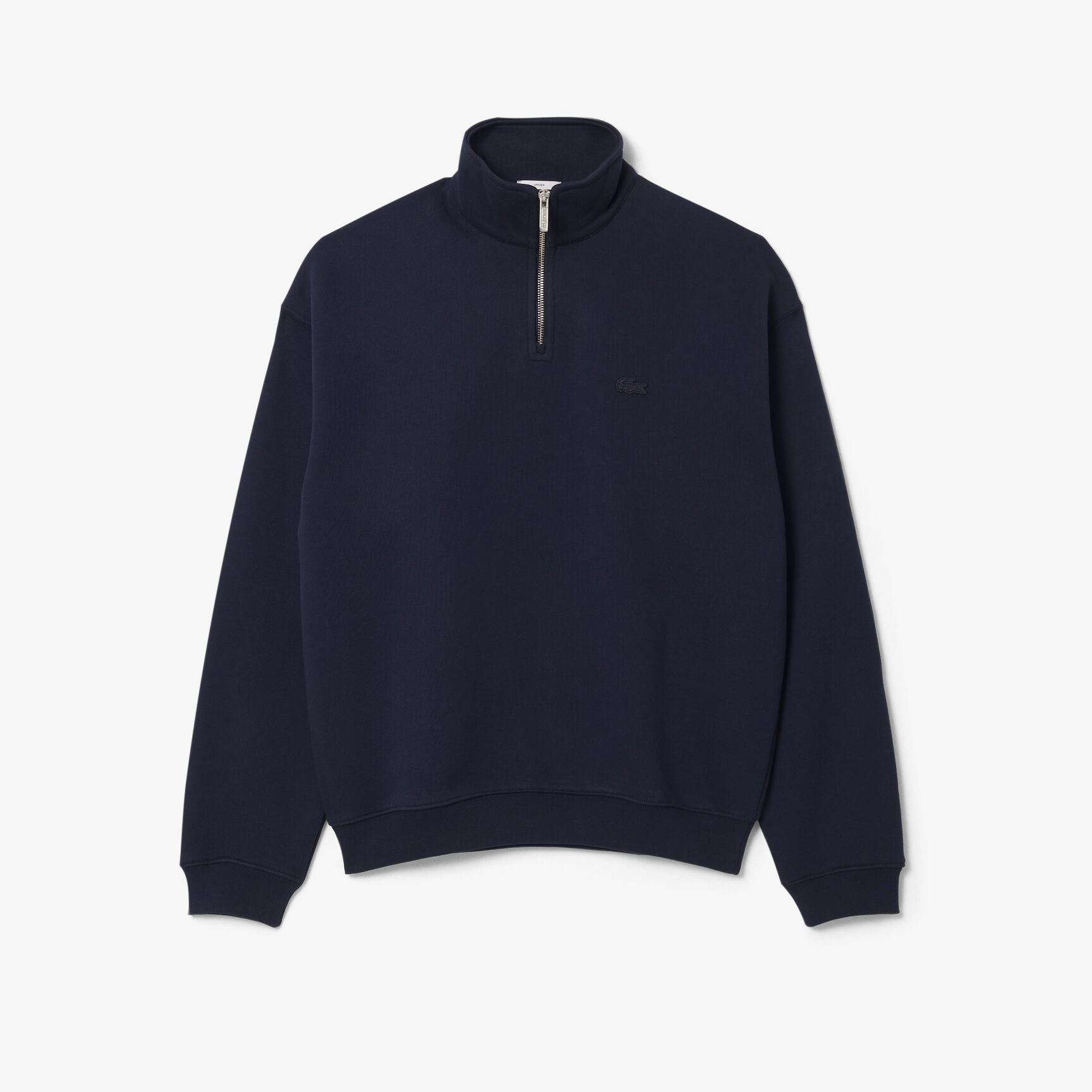 Heavy Fleece Zipper Neck Sweatshirt