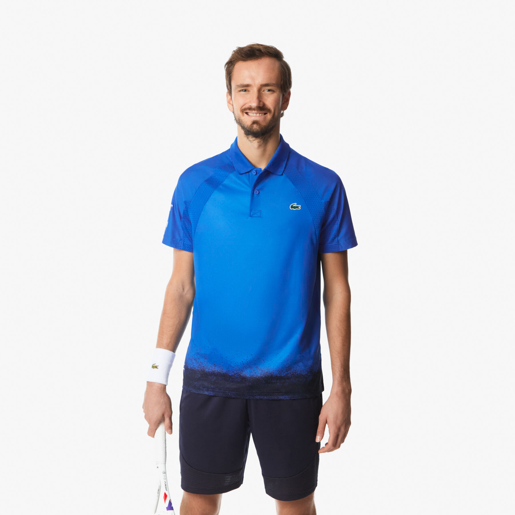 lacoste tennis x daniil medvedev polo shirt