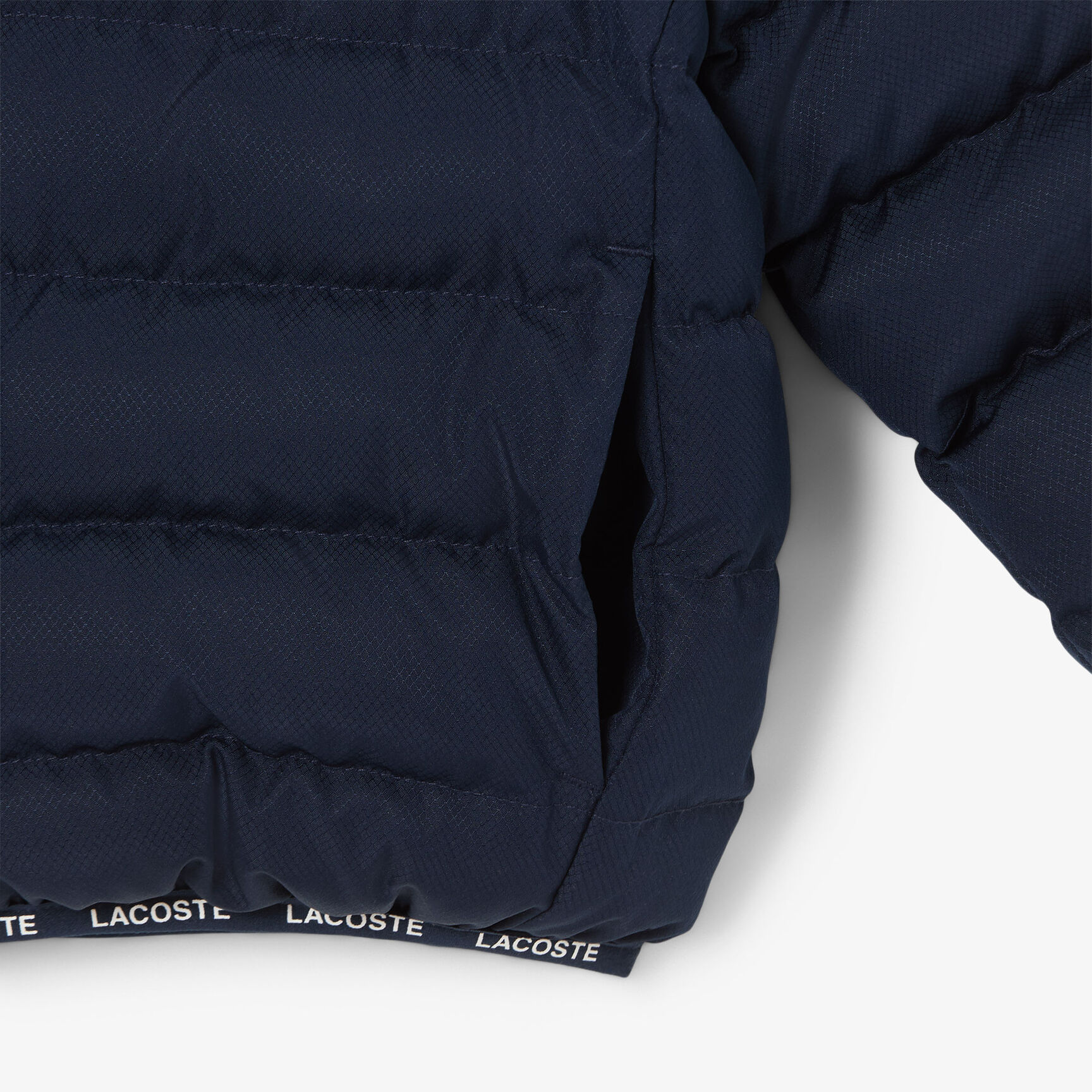 Unisex Hooded Diamond Taffeta Puffed Jacket