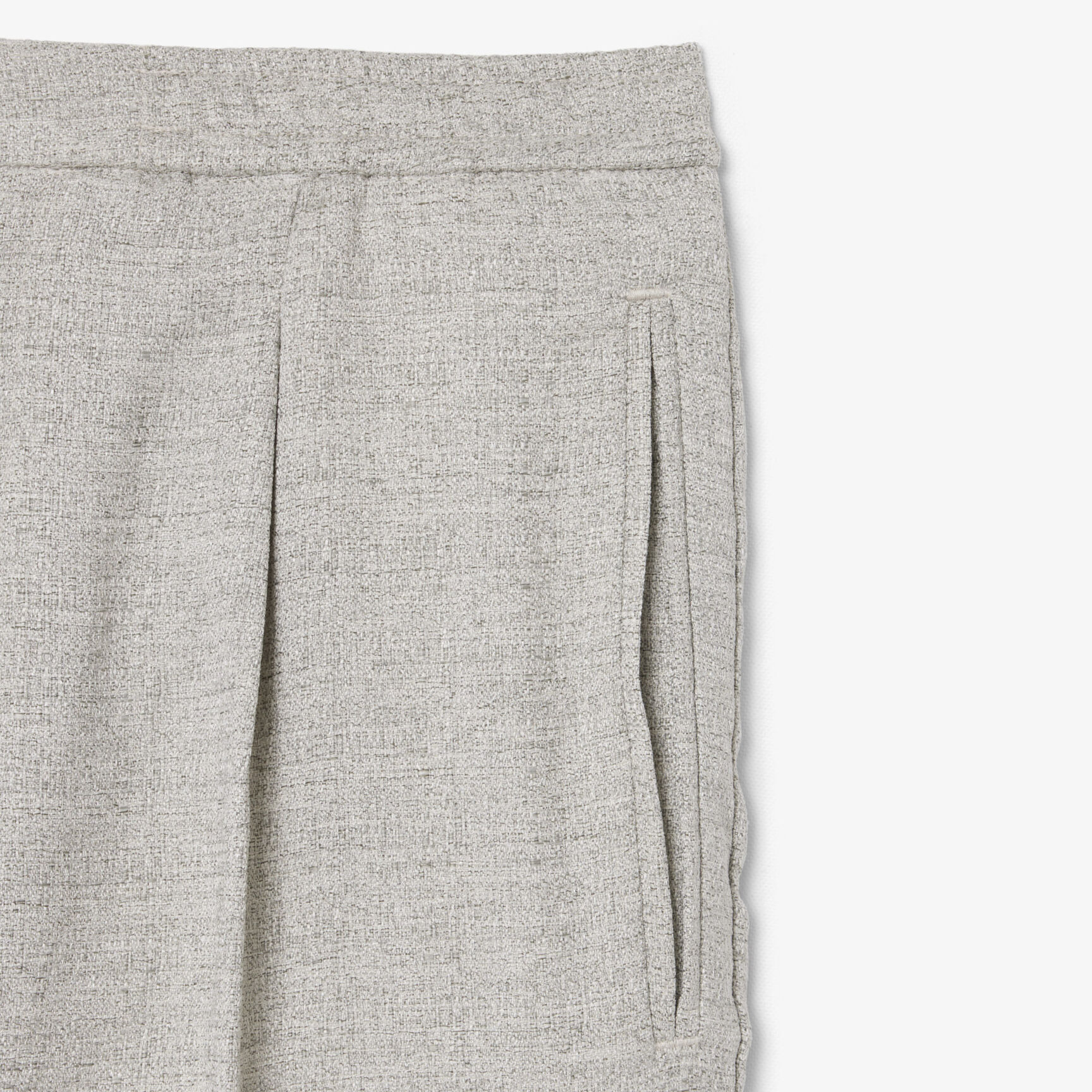 Relaxed Fit Slub Weave Pants