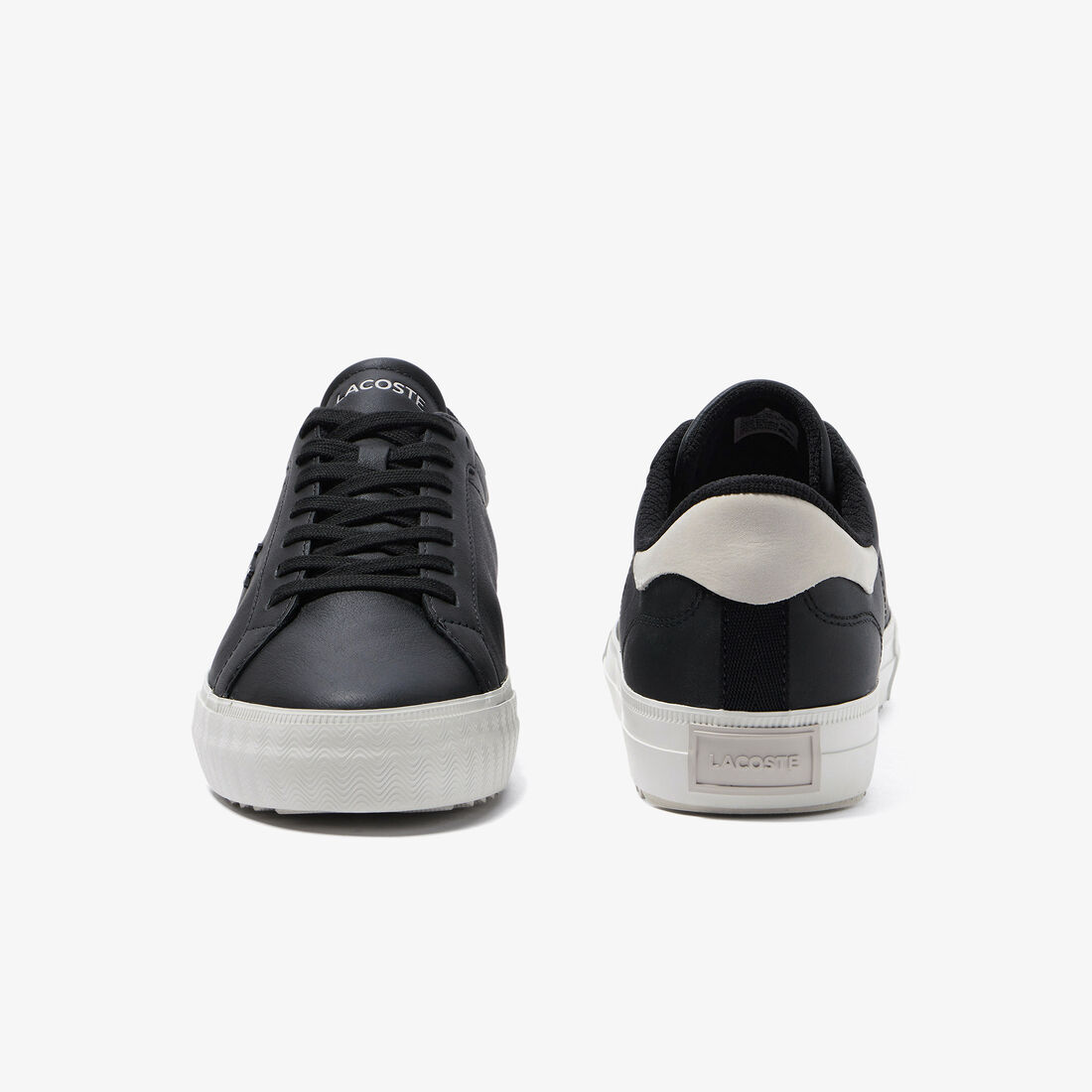 Men's Lacoste Powercourt Winter Leather Outdoor Shoes Men's Lacoste Powercourt Winter Leather Outdoor Shoes