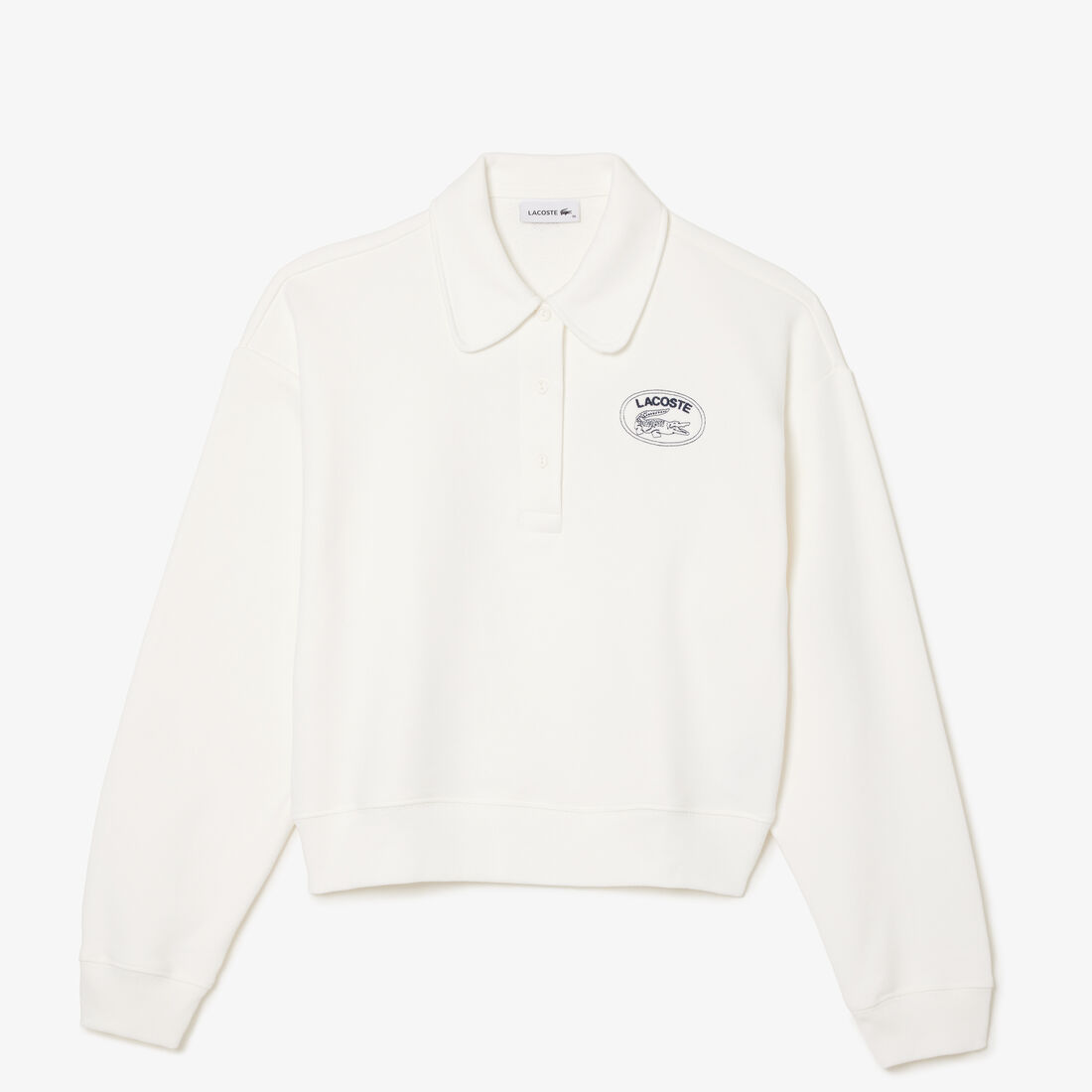 هودي من مزيج قطني بقصّة فضفاضة للنساء هودي من مزيج قطني بقصّة فضفاضة للنساء