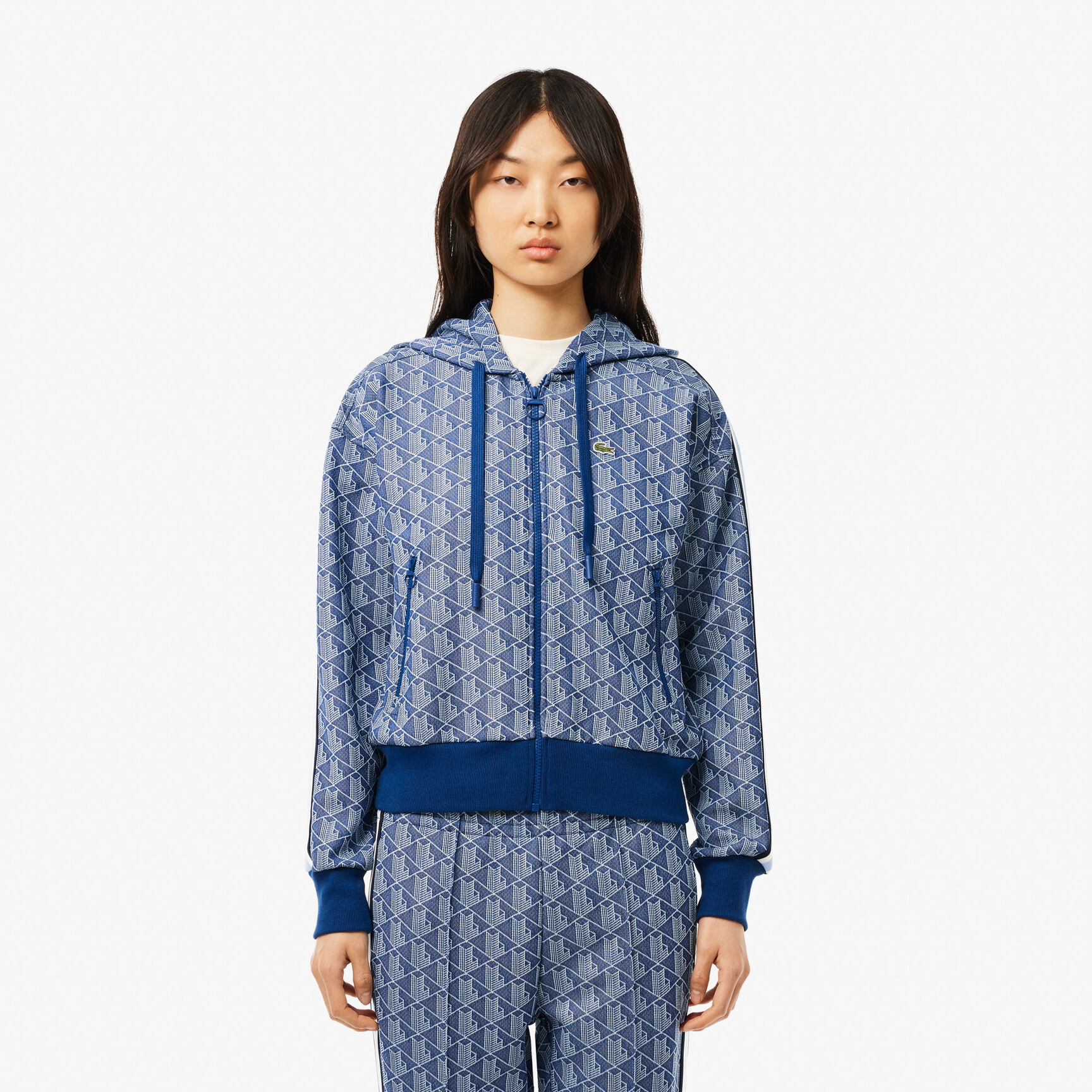 Jacquard Monogram Hoodie