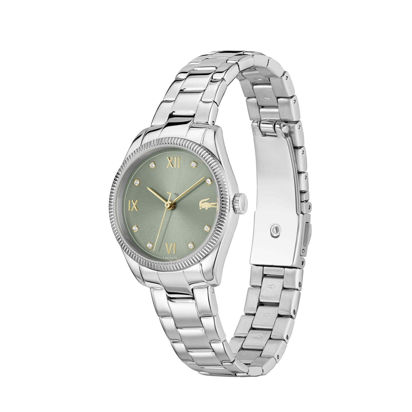 ساعة لاكوست باريسيان بسوار معدني ساعة لاكوست باريسيان بسوار معدني